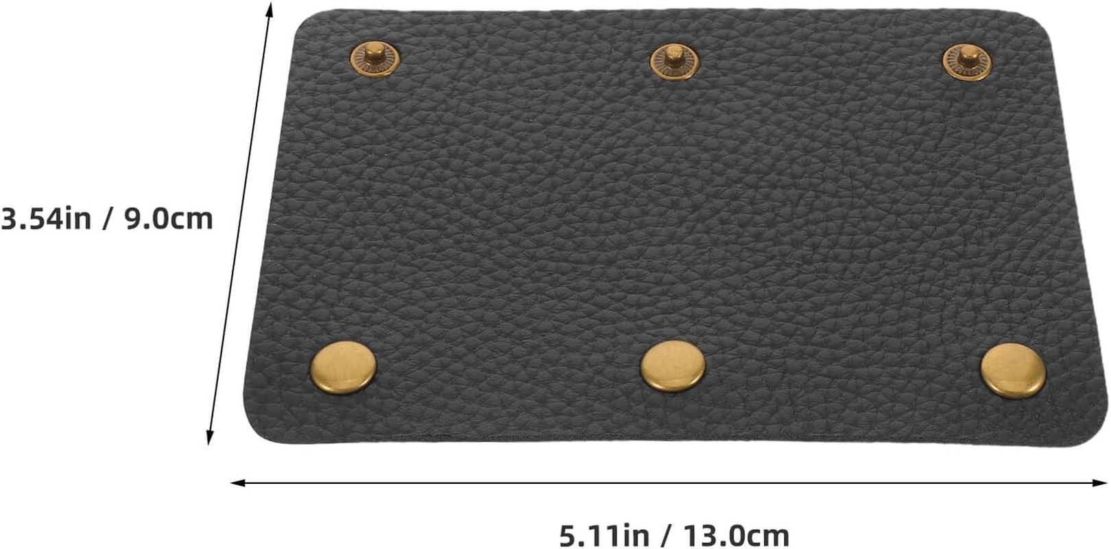 Beaupretty 4Pcs Strapping Hand Strap Pu Leather Handle Wraps for Handbag Purse Luggage Tote Soft Grip Protector for Travel Suitcase Handle image number 4