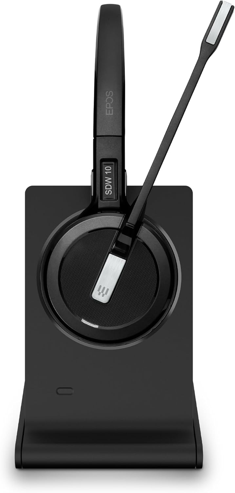 EPOS Impact 5000 Go MS 3-In-1 - Professional DECT Wireless Headset with Noise Cancelling Microphone, Microsoft Teams Certified, 135 M Range, Foldable Charging Station & USB-A Dongle image number 2