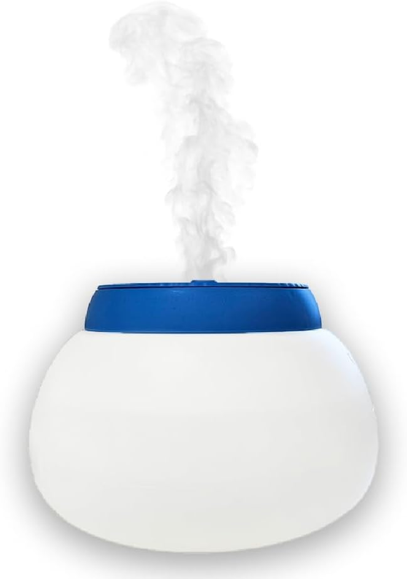Warm Steam Vaporiser &ndash; 3L Ultrasonic Humidifier for Cold & Allergy Relief, Adjustable Vapour Flow, Nightlight & Red Light Therapy, Ultra-Quiet, Auto Shut-Off, Safe for Babies image number 2