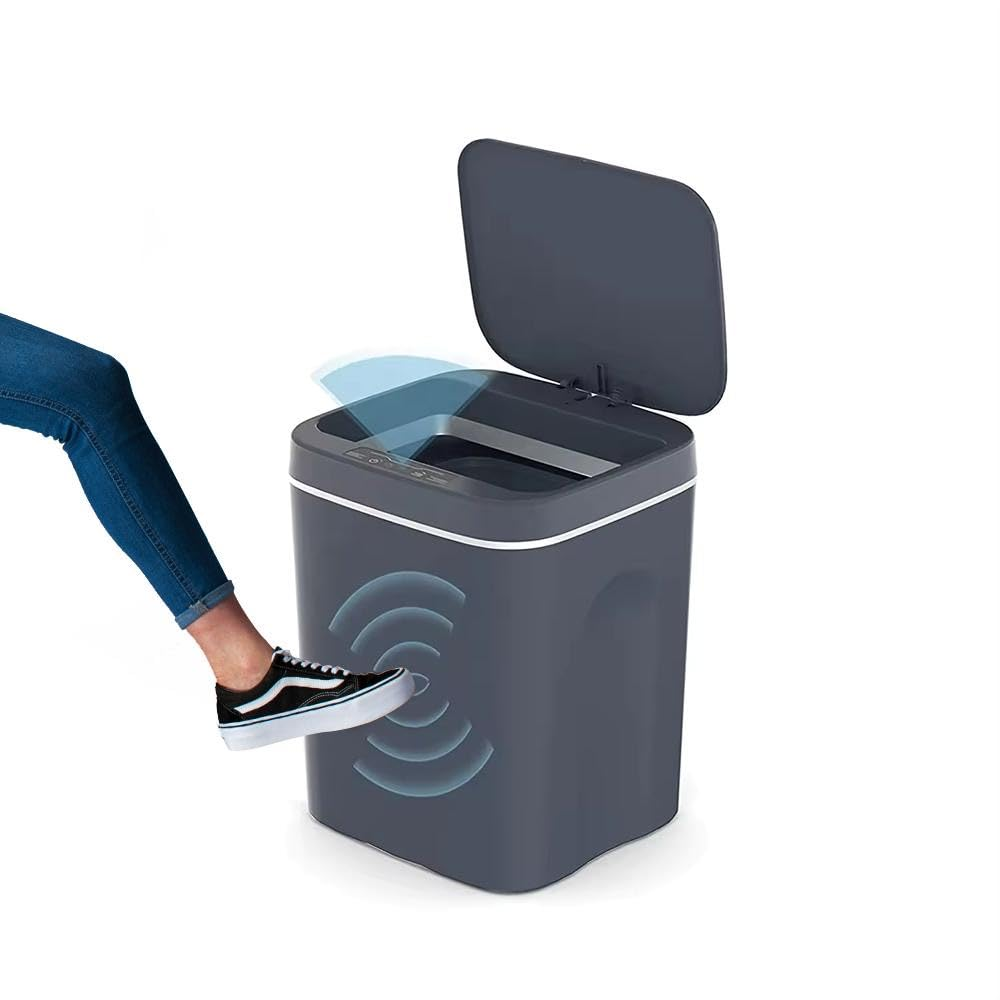 14L Battery Operated Trash Bins for Home and Office Can Be Charged image number 6