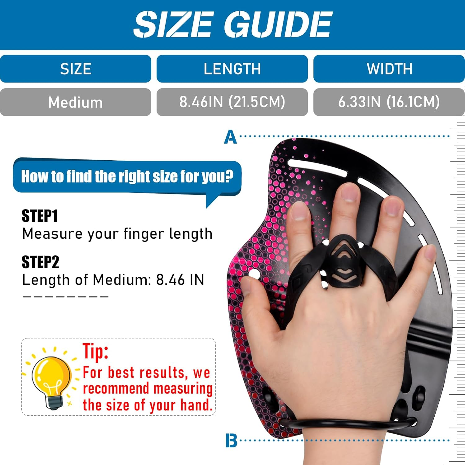 Hikeen Curved Swim Hand Paddles, Swim Training Power Paddles for Lap Swimming with Adjustable Straps, Swimming Hand Paddles for Unisex-Adult image number 1