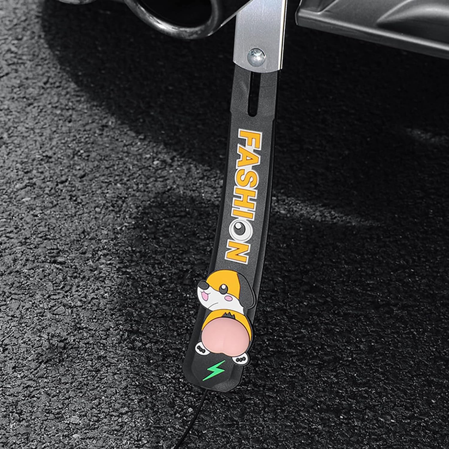 Car Anti-Static Strip, Electrostatic Belt - Earth Belt Ground Wire Strap, Eliminate Static Electricity, Length Adjustment Borato