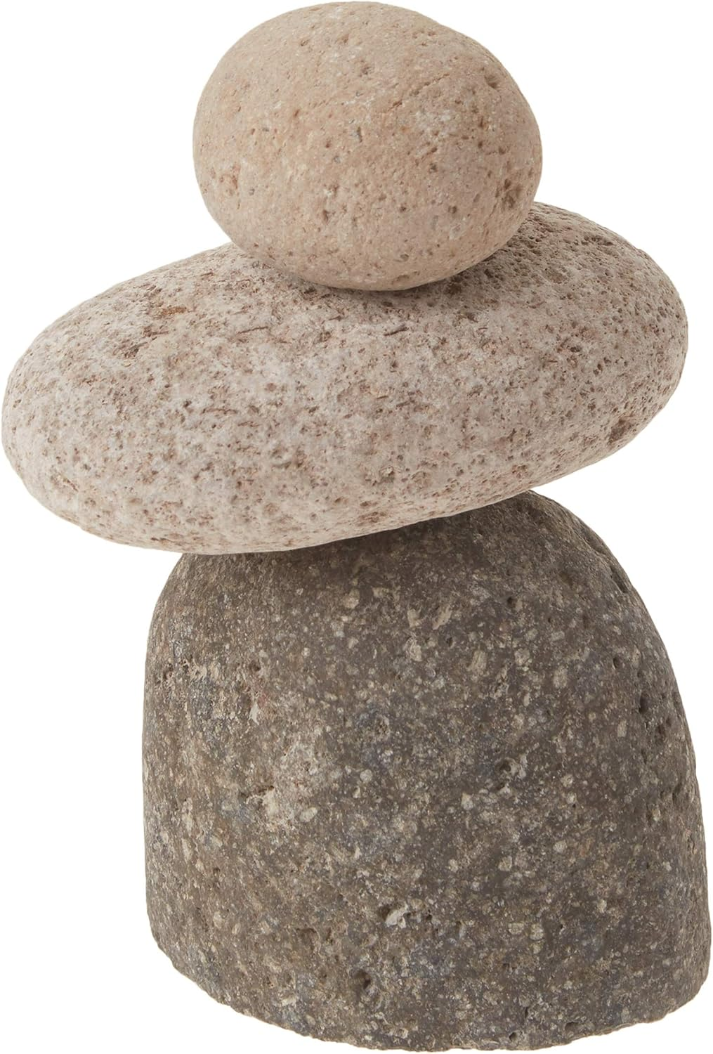 Ancient Graffiti Small 3 Stone Natural River Stone Cairn image number 5