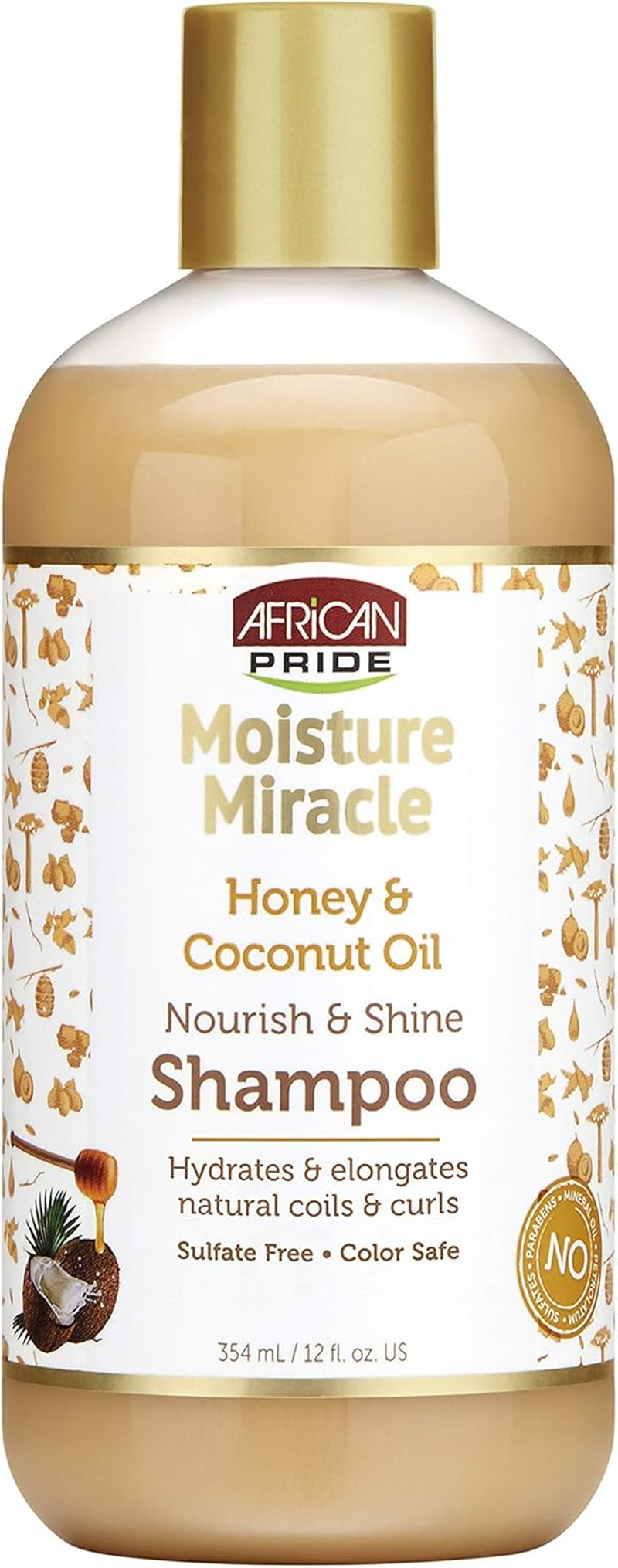 African Pride Moisture Miracle Honey & Coconut Oil Shampoo image number 2