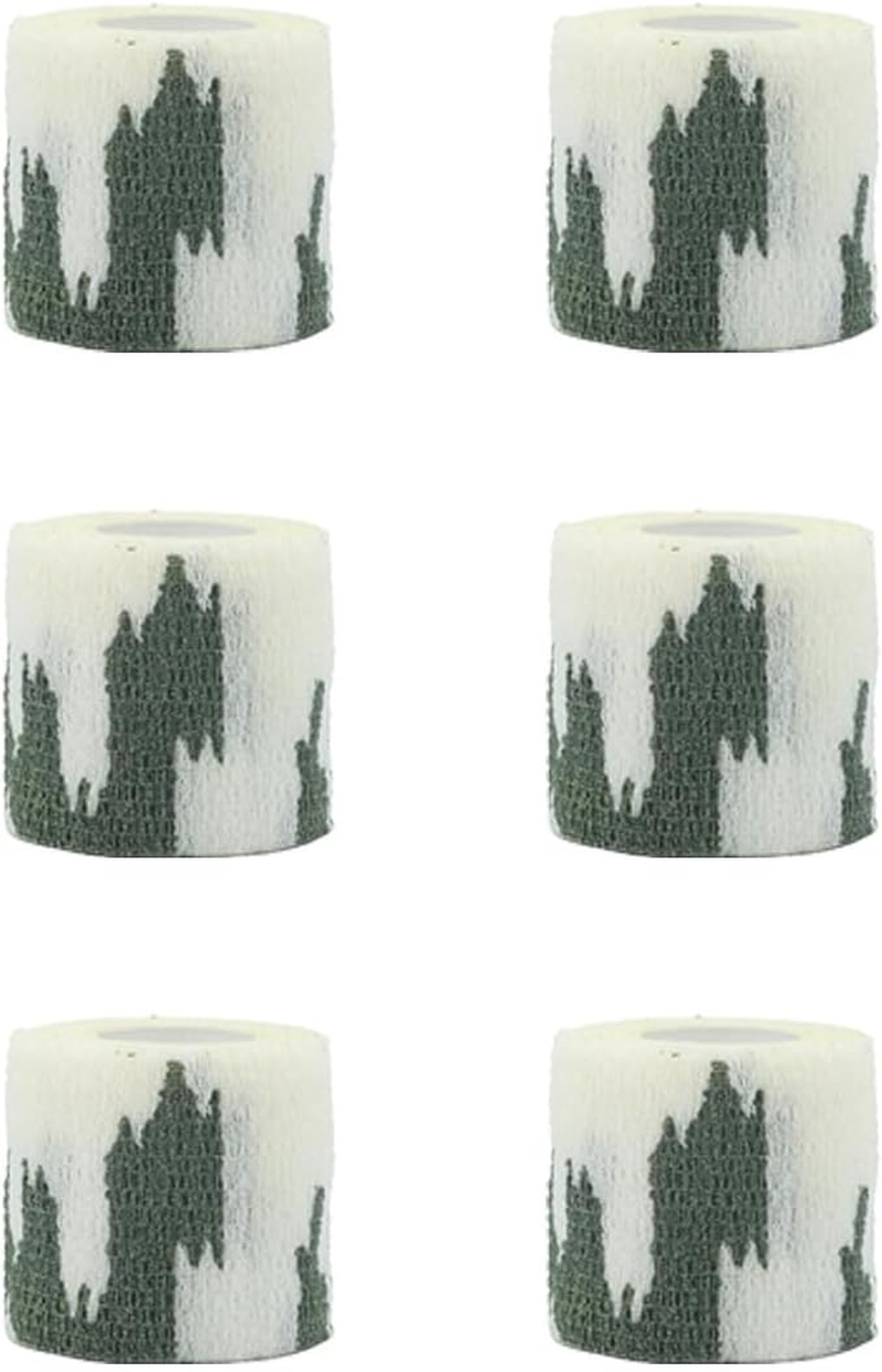 AIMALL Camouflage Self - Adhesive Elastic Bandage Set, 5Cm Width, 4.5M Length, Outdoor Sports Protection, Skin - Friendly, for Wrist/Ankle Support