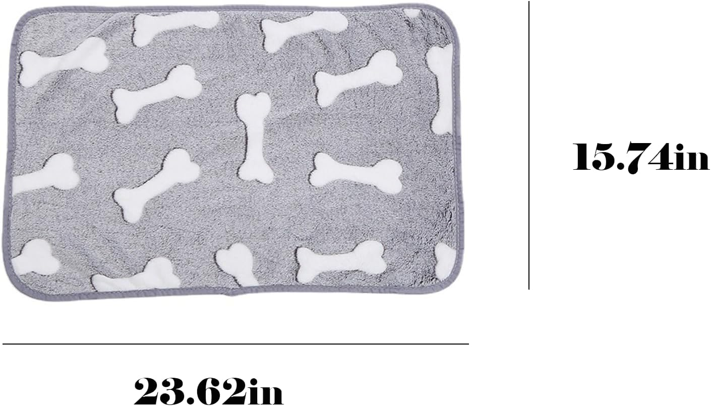 3 Pack of Pet Super Soft Blanket Outdoor Fluffy Dog Blanket Suitable for Kittens, Puppies, Guinea Pigs, Hamsters, Rabbits, and Small Animals Flight Blankets 23 "X 16" image number 4