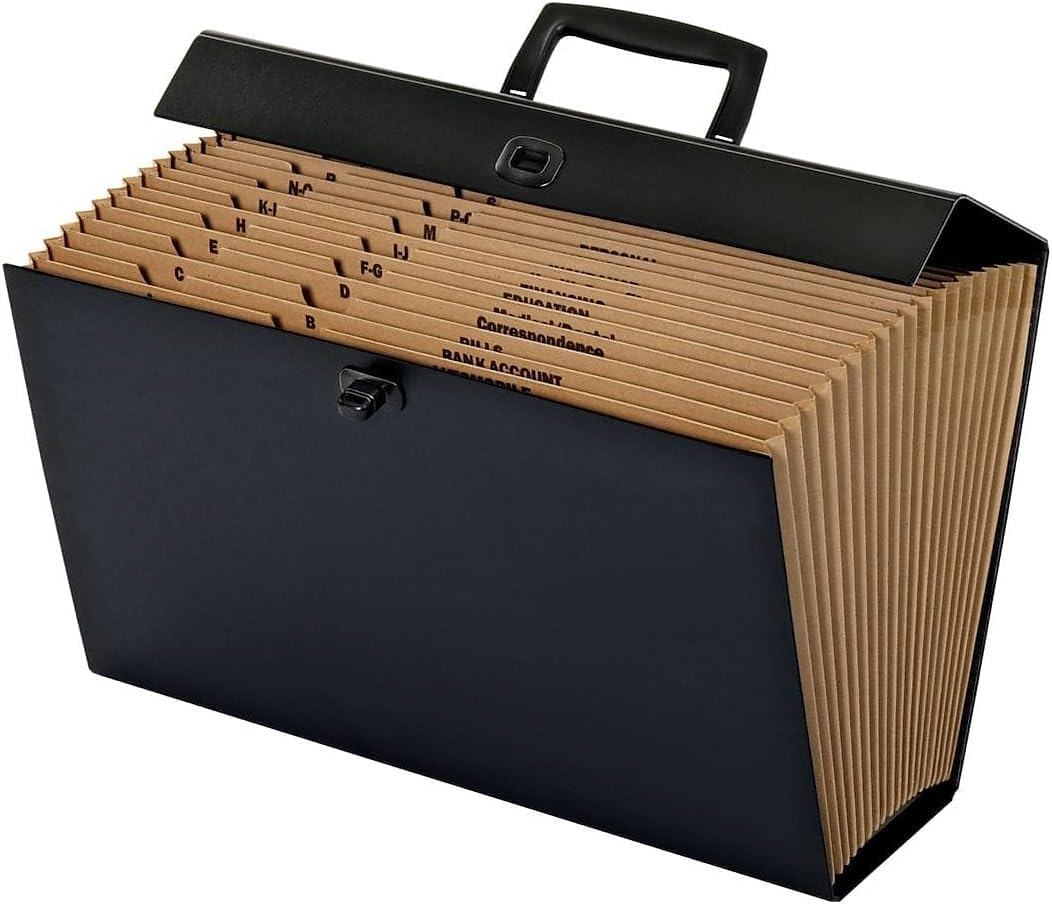 Pendaflex Globe-Weis/Globe Weis 19-Pocket File Express Case (11170) (Colors May Vary),Assorted Colors image number 1