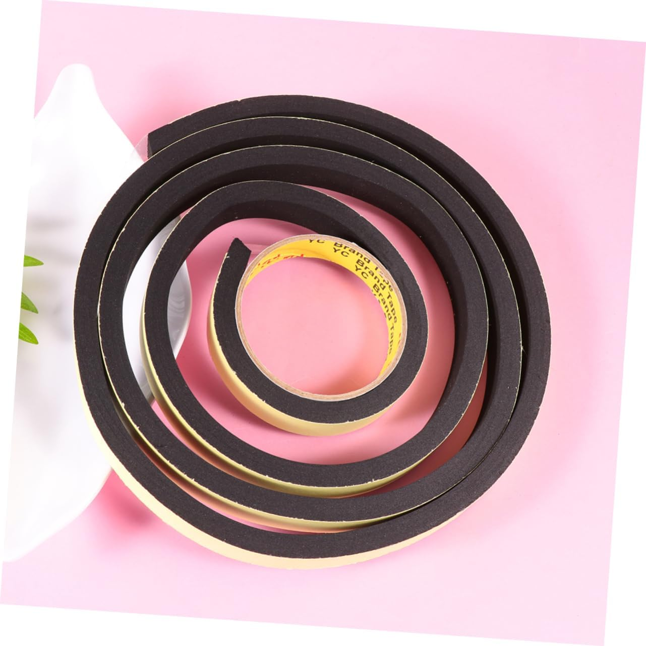 5Pcs Eva Single Sided Sponge Sealing Tape Strong Adhesive Strip for Crash Dust and for Automotive Construction and Home Applications image number 2