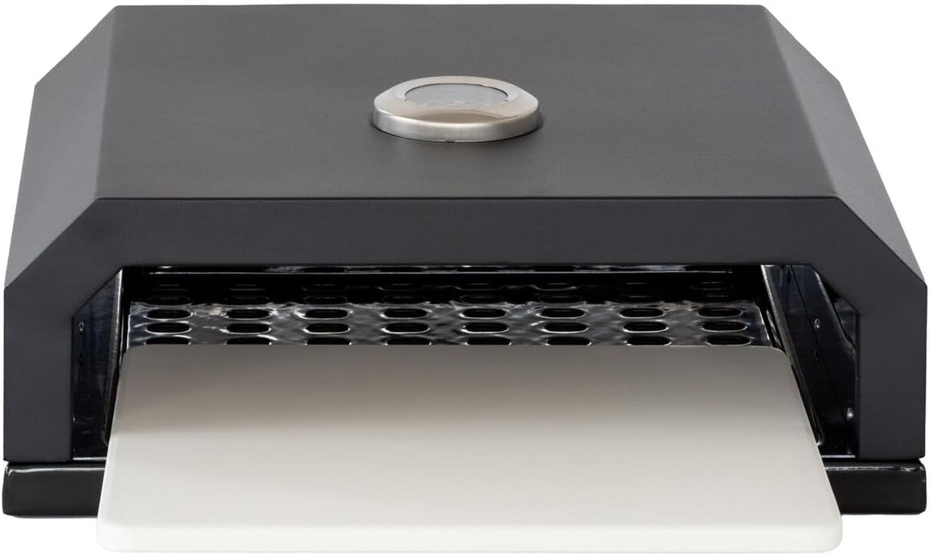 Healthy Choice Hacienda Pizza Oven Box with Built-In Thermometer - Transform Your BBQ into a Perfect Pizza Oven, Even Heat Distribution, Crispy Crusts, Artisanal Breads, User-Friendly Operation image number 3