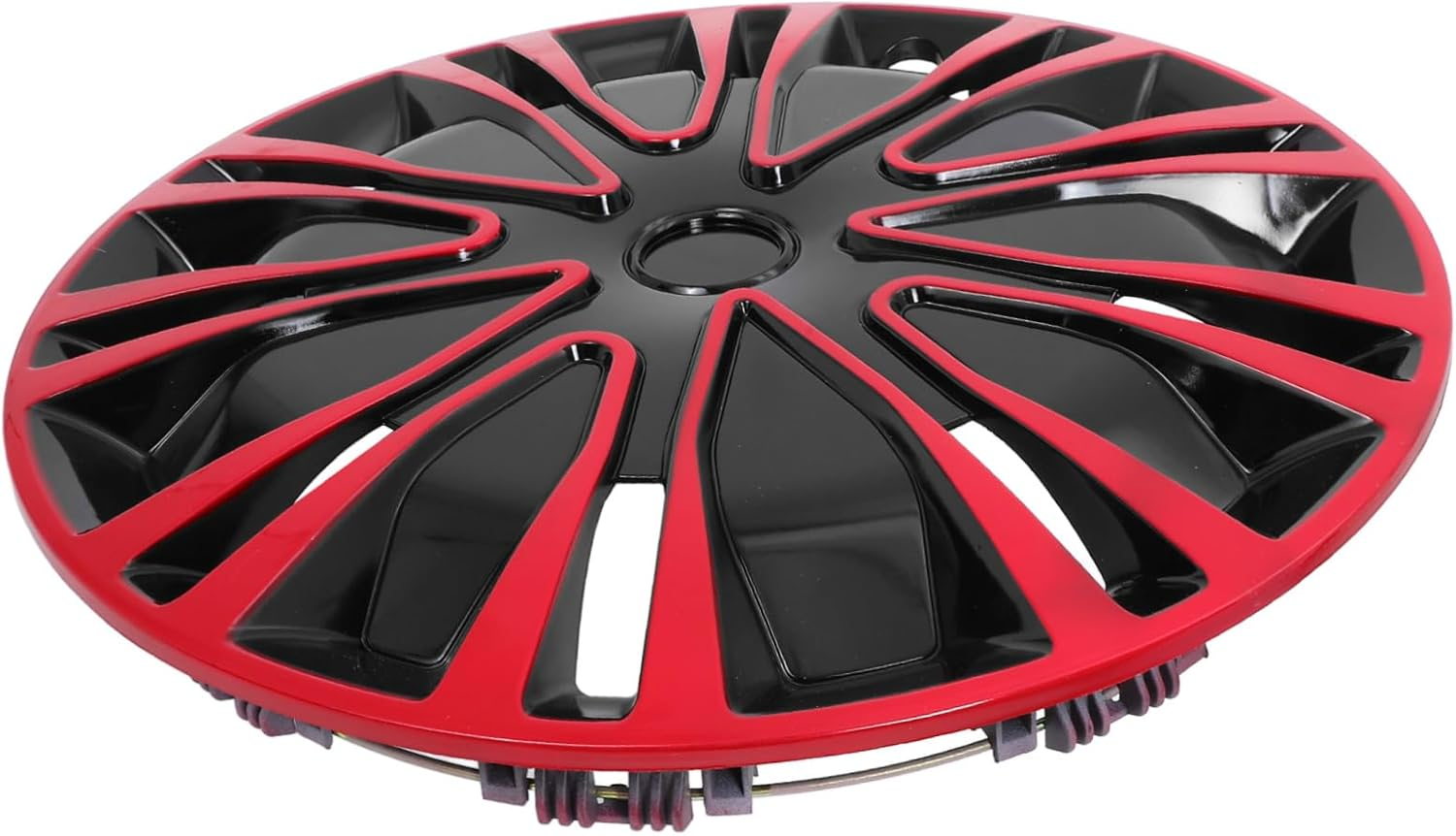 GARVALON 14-Inch Universal Car Wheel Hub Caps Two-Tone Decorative Automotive Hub Covers Replacement for Vehicle Tires and Rims Accessories