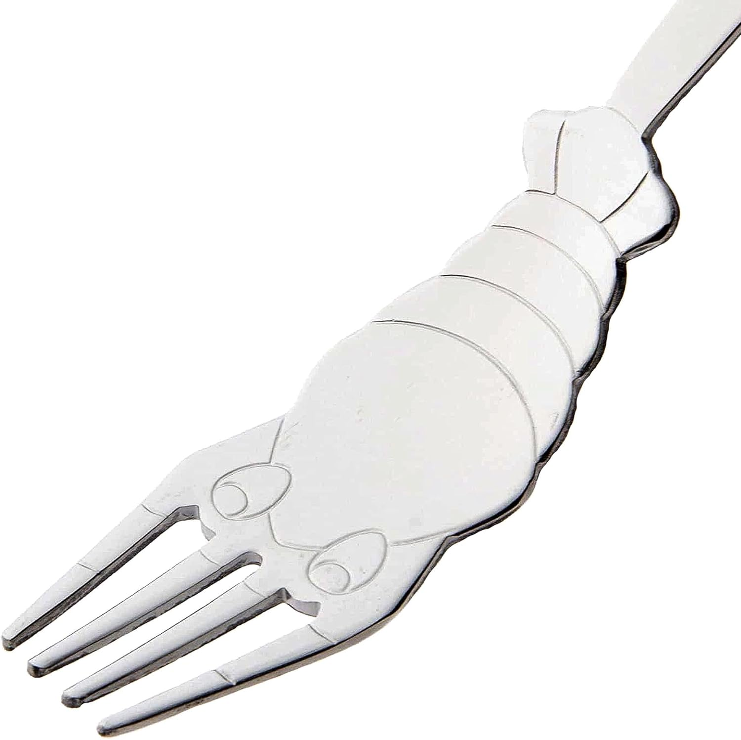 Nagao Petite Marine Stainless Steel Cutlery Squid Fork, Set of 2, Made in Japan image number 3
