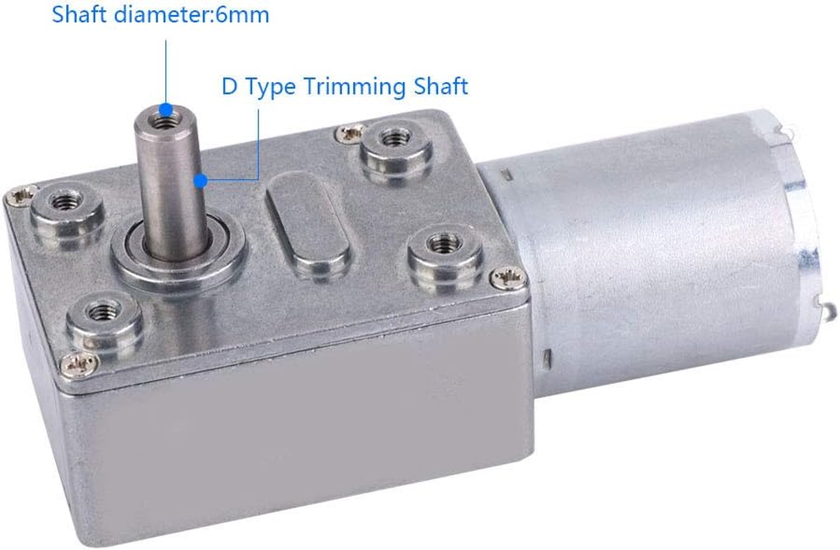 Geared Motor Gear Motor DC 24V,Micro Speed Reduction Mini Motor Large Torsion Multiple Purposes for Range Hood, Nesting Machine, Smart Equipment (24V, 30RPM) image number 6