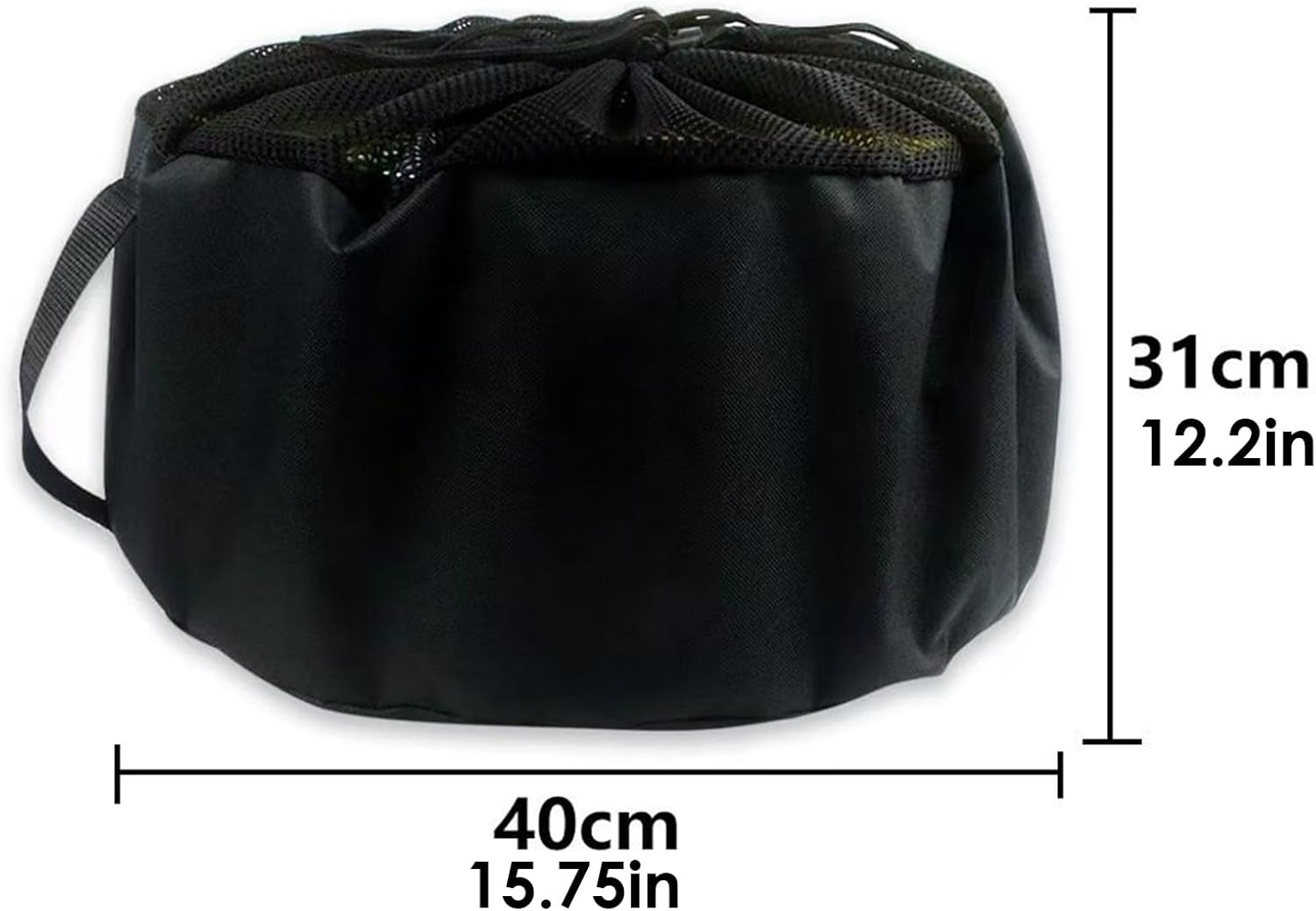 RV Hose Bags, RV Sewer Hose Storage with Drawstring Mesh Top, round Cable Organizer Bag, Storage Utility Bag for Sewer/Drink Water Hoses & Electrical Cords image number 2