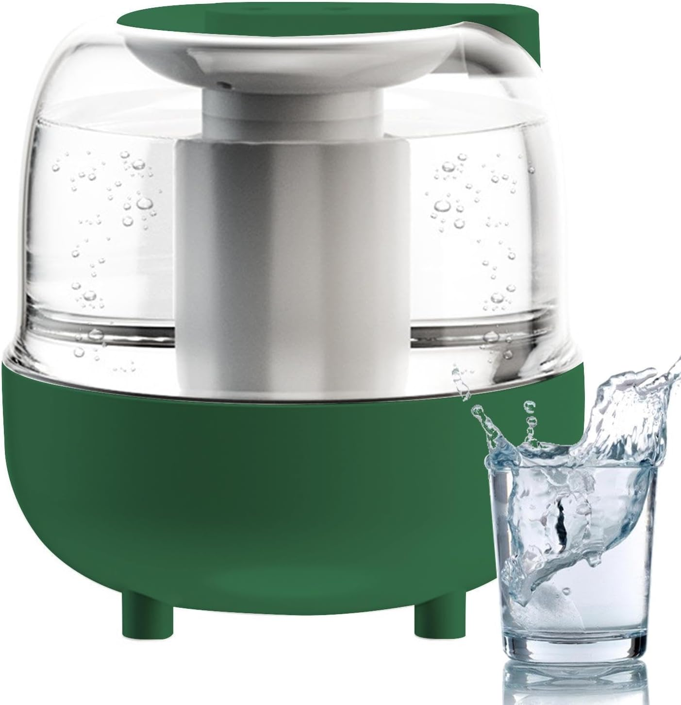 Cordless Battery Humidifier Battery - Cordless with Top Fill Silencer, Cool Dispenser 4L | Rechargeable Air Moisturizer for Baby Bedroom image number 6