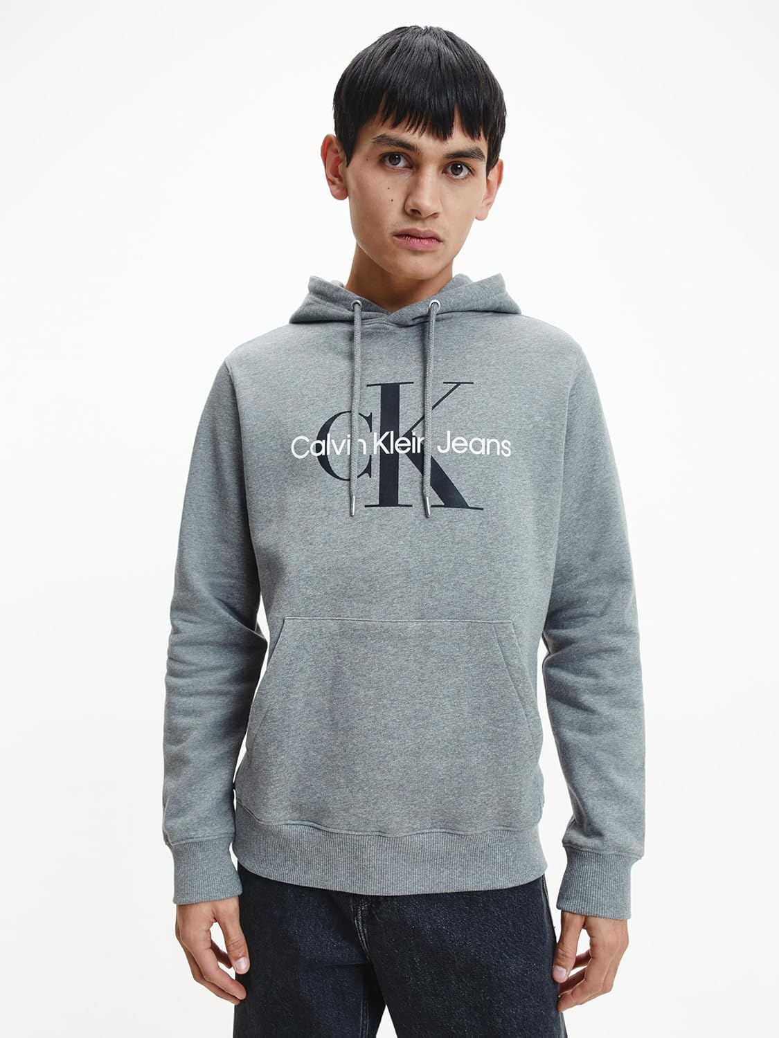 Calvin Klein Jeans Mens Core Monologo Crewneck Sweatshirt, Night Sky image number 1
