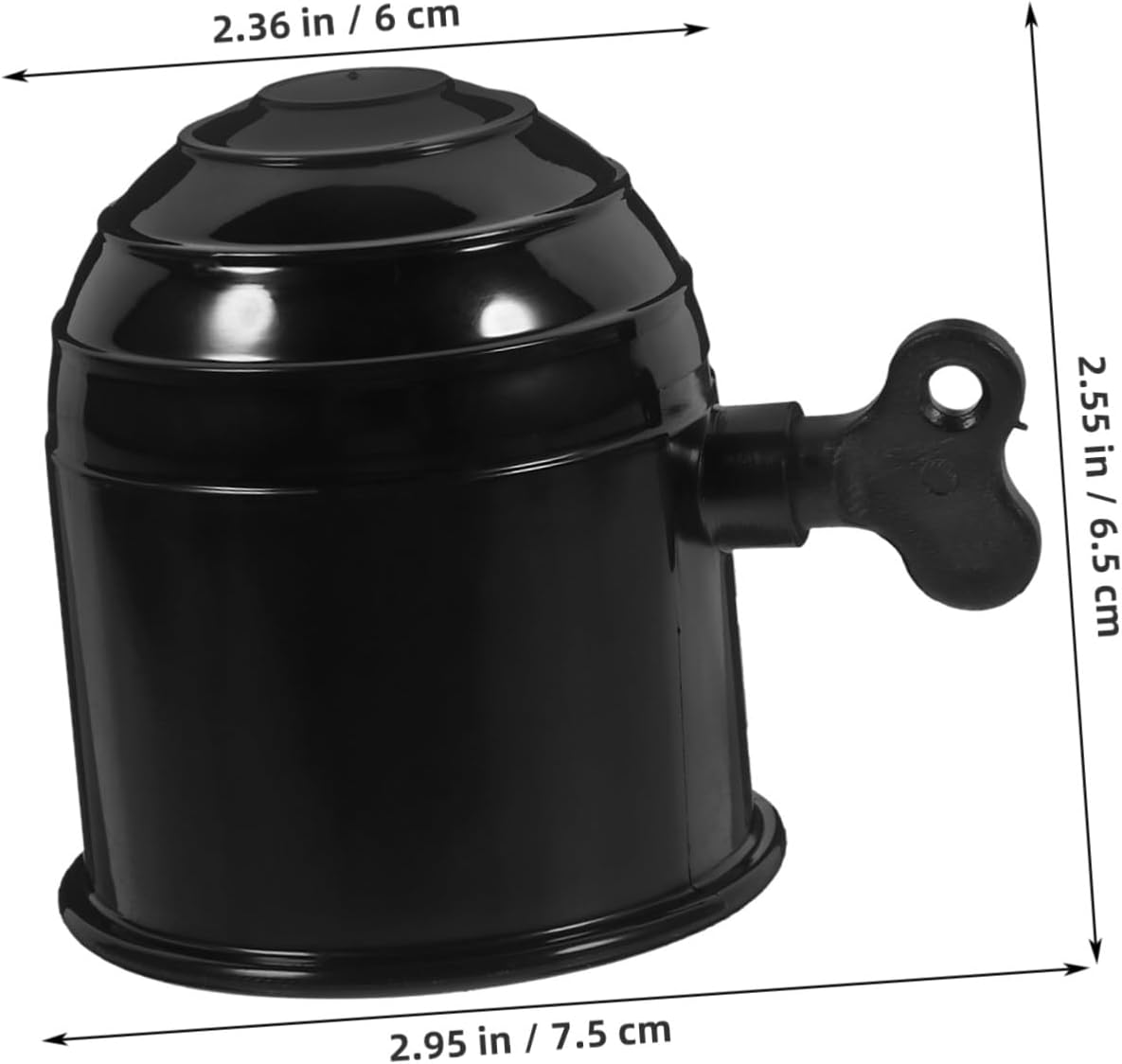 NOLITOY Towbar Protective Cap Trailer Hitch Ball Cover for Rv Trailer Hitch Accessories Spiral Knob for Camping Accessories image number 3