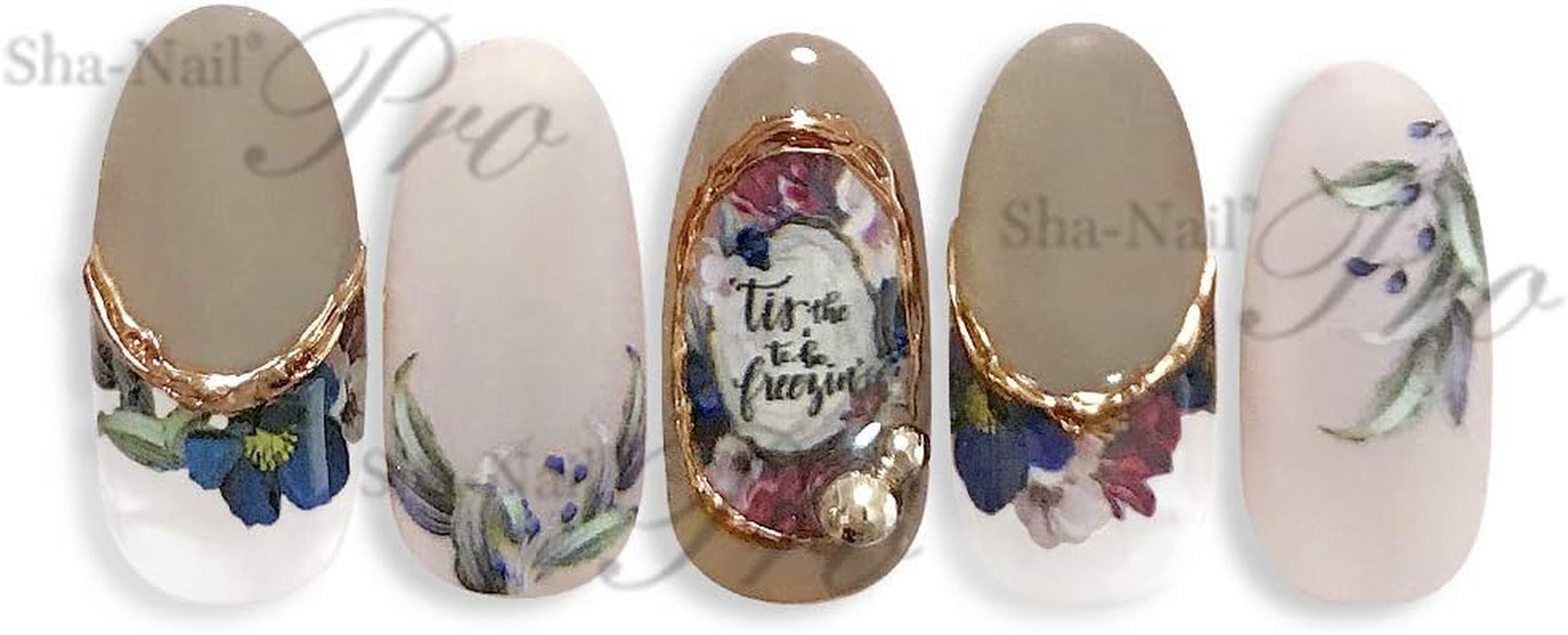 Parts Sha-Nail Sha-Nail Pro Kanae Classical Flowers, 1 Piece image number 2