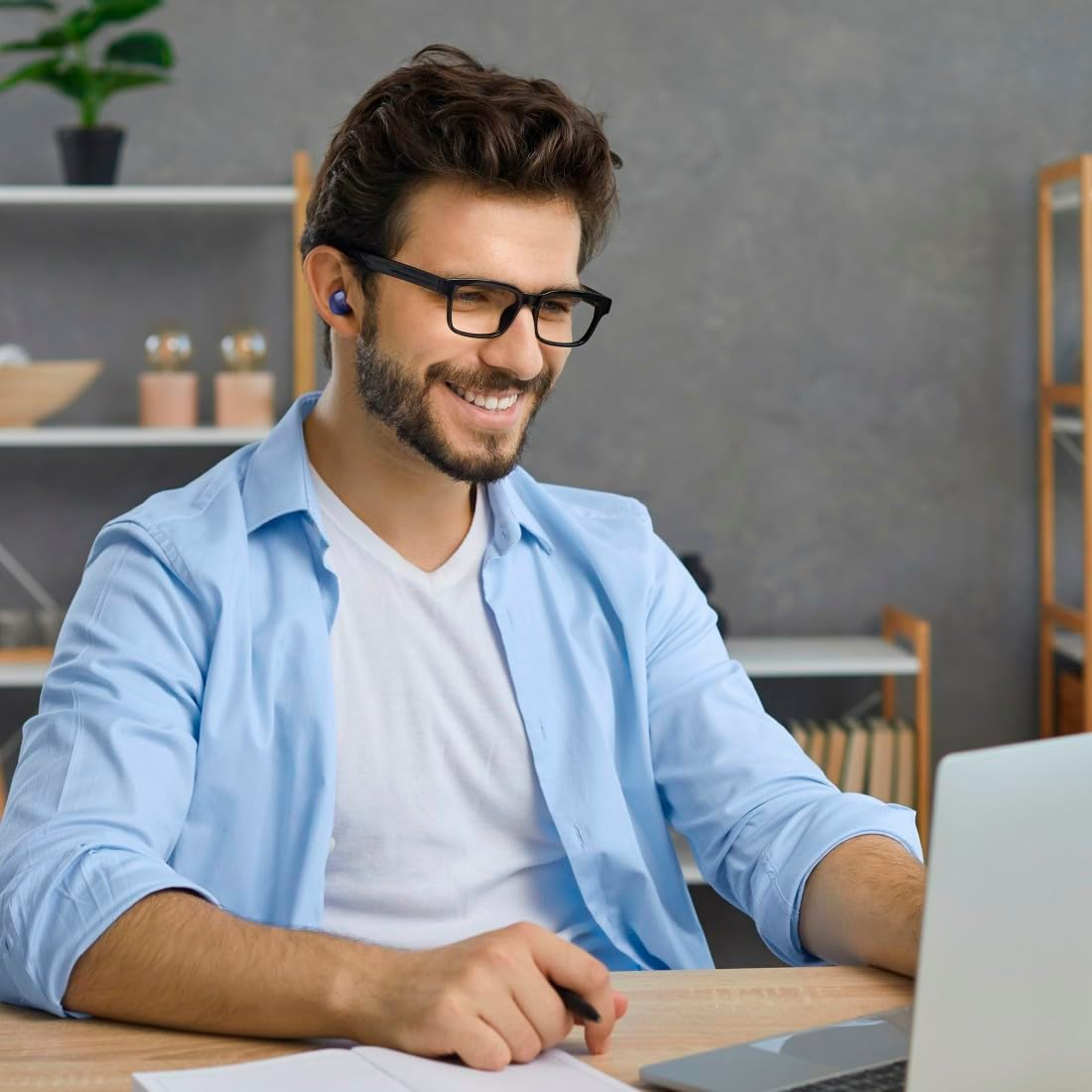 Hama, Freedom Buddy II Bluetooth Headphones, TWS, Earbuds, Voice Control, BL