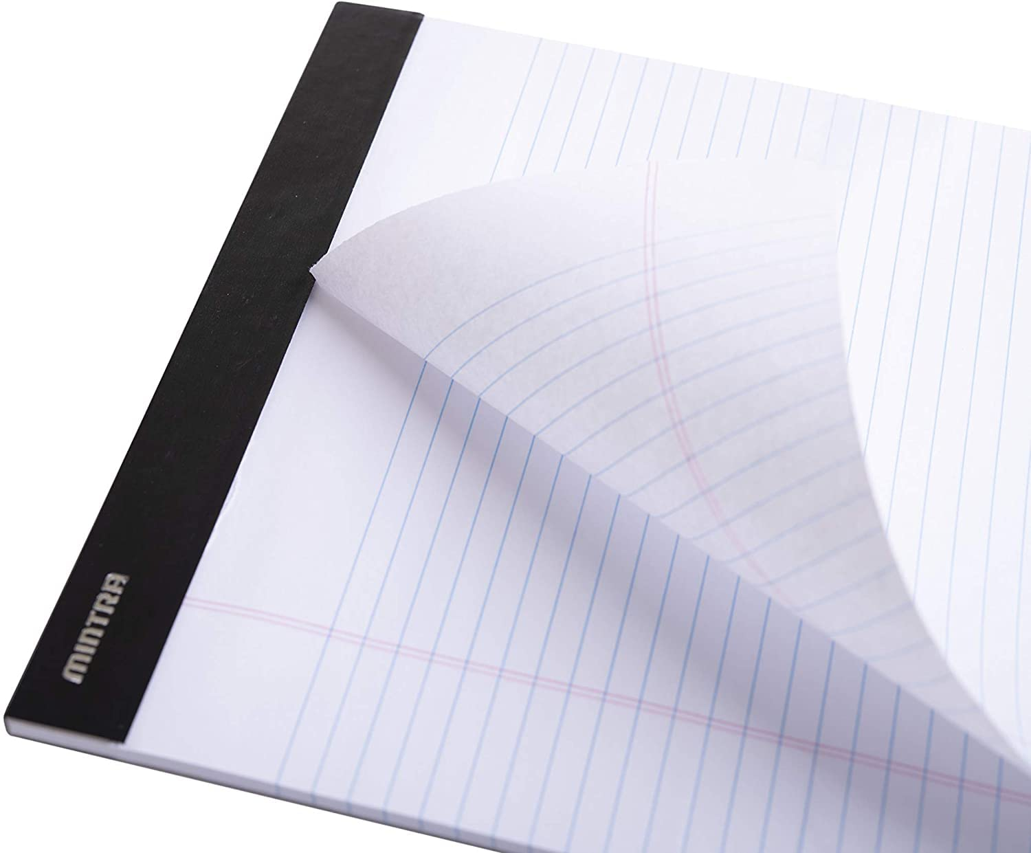Mintra Office Legal Pads (Double Pad 3Pk (White), 8.5In X 11In (Narrow Ruled))