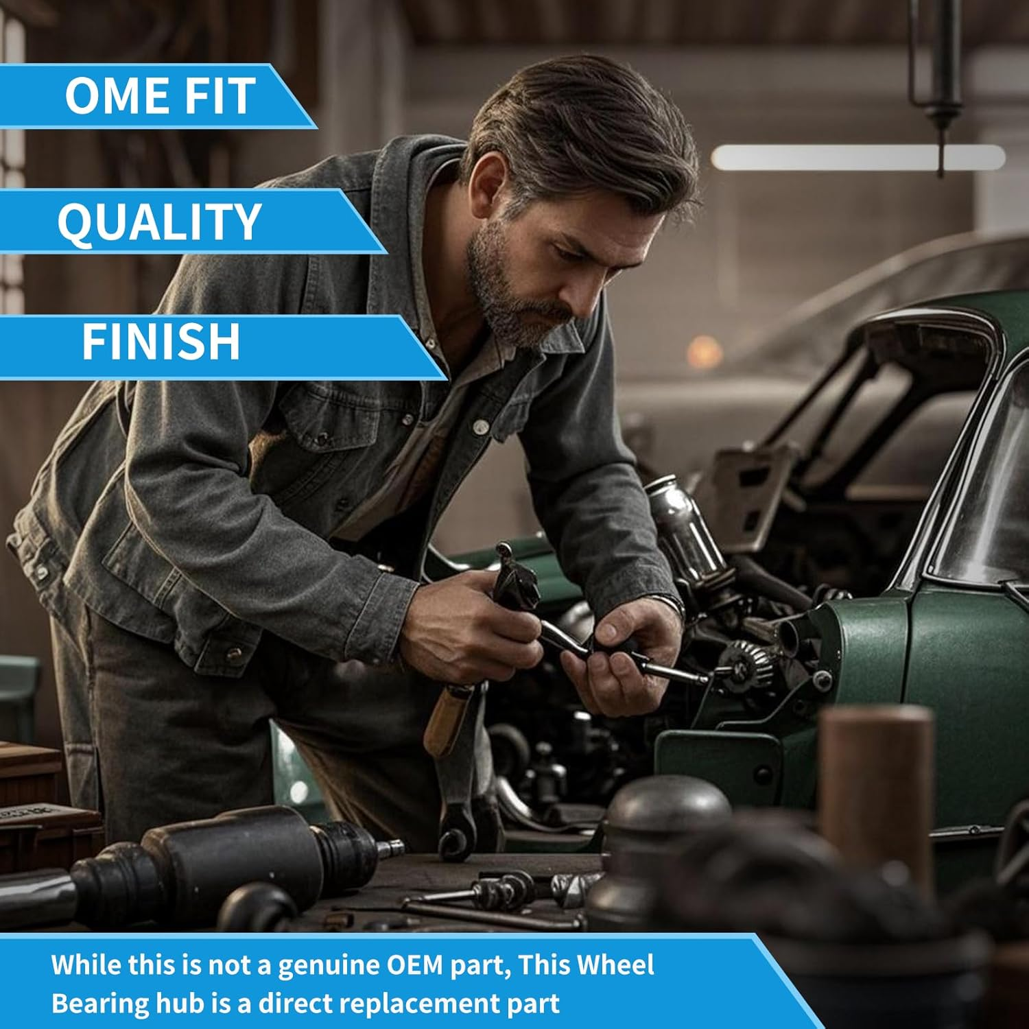 2 Pack Front Wheel Bearing Hub Assembly Fit for Ford Falcon Fairlane AU BA BF FG Sedan Wagon UTE 1998-2008, for Ford Territory SX SY SZ RWD 2004-2015 Left and Right Hand image number 6