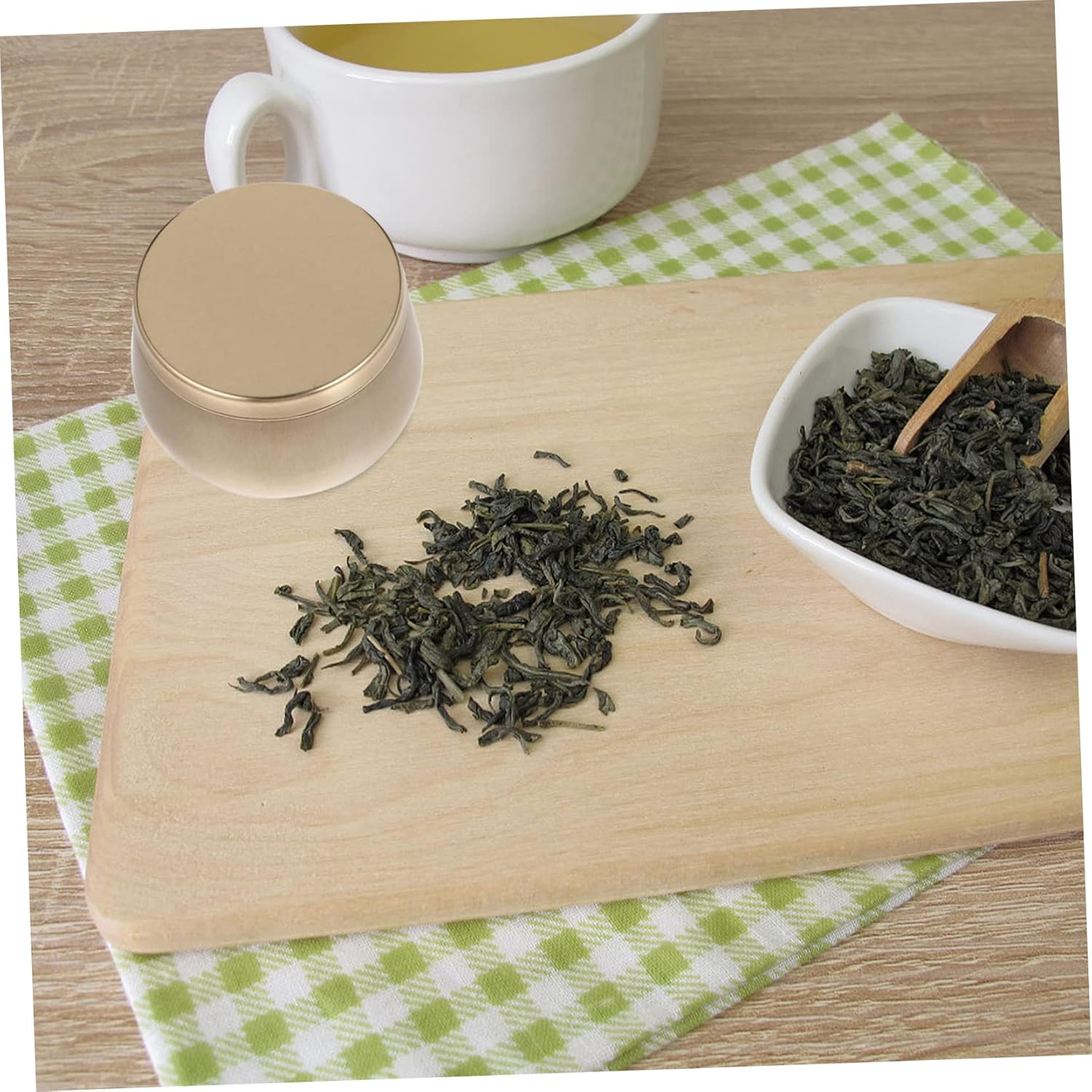 OKUMEYR 9Pcs Candy Tea Candle Jar round Storage Container Sealed Lid for Jars Sugar Tea Caddy and Craft Can Use for Home Kitchen and Jewelry Storage Box image number 4