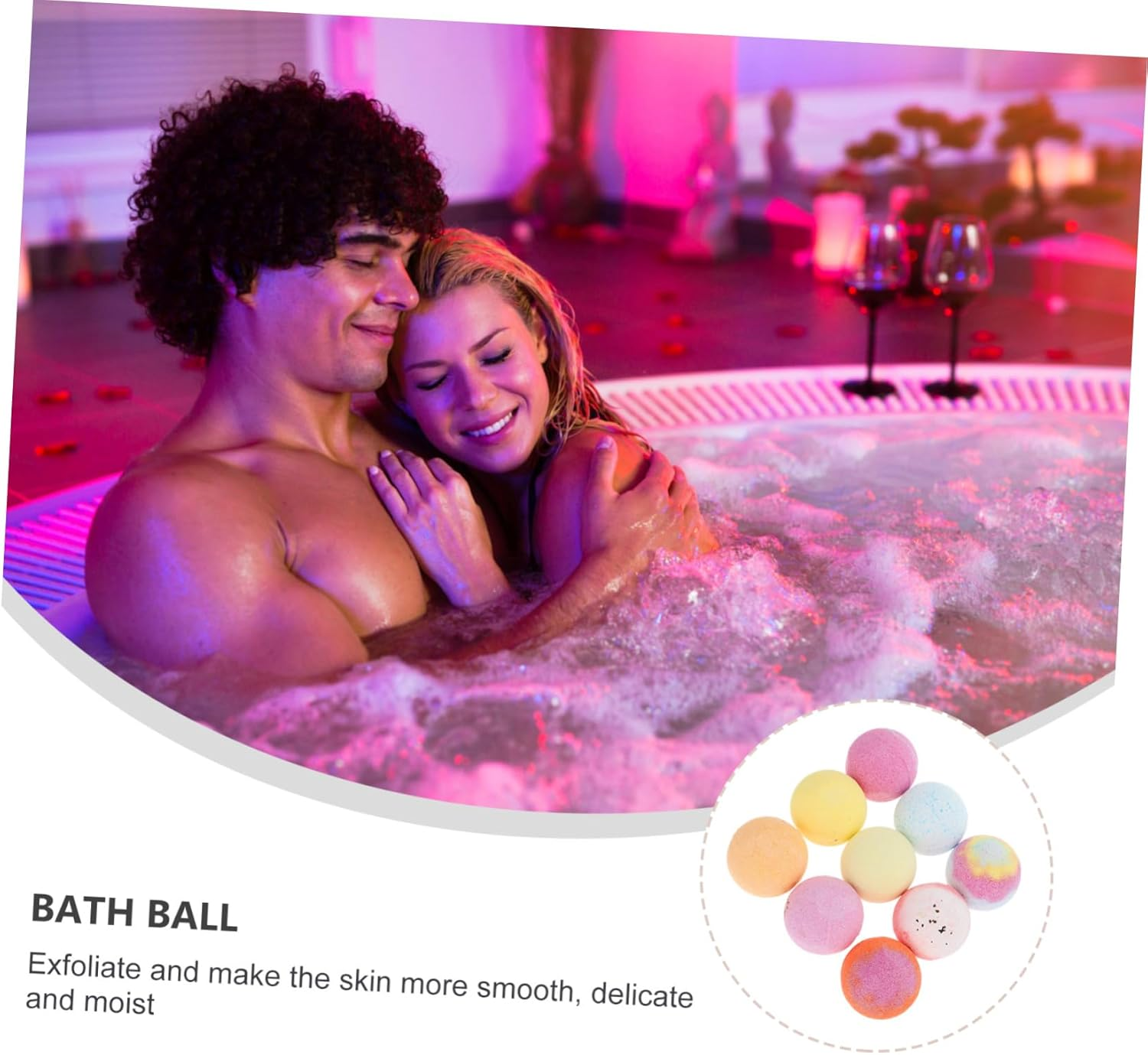 NOLITOY 9Pcs Essential Oil Boys and Girls Bubble Skin Care Bright Colors Scents image number 4