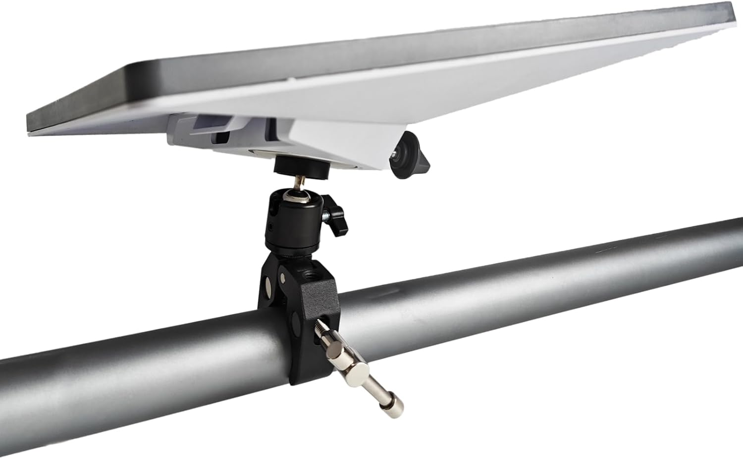 Starlink Mini Mount,Clamp Pole Mount Fits Rvs Yachts Go-Karts and Car Roof Racks，Adjustable Angle Starlink Mini Accessories Compatible with Original Pipe Adapter image number 1