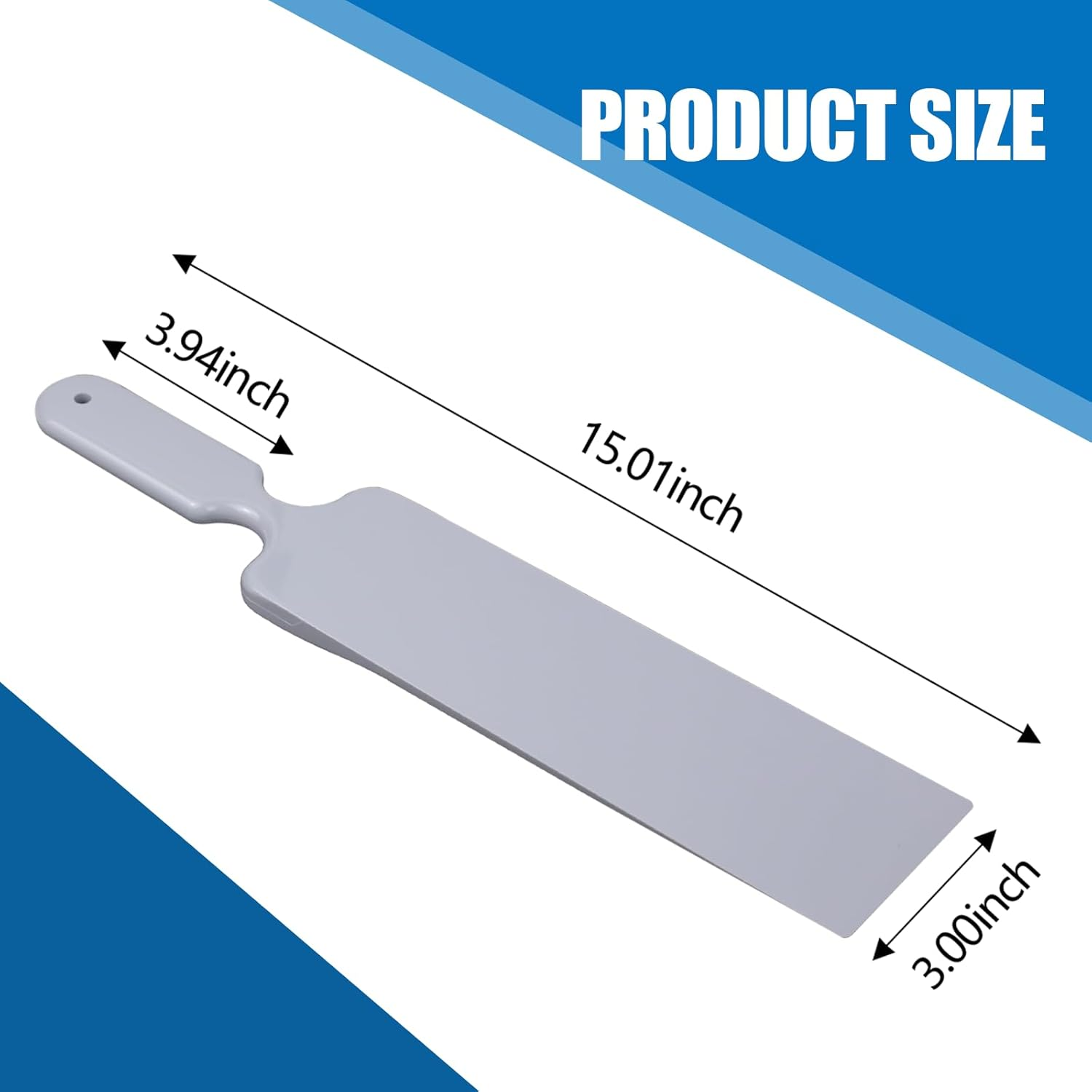 Hovom Car Bulldozer Squeegee, Long Handle Tint Tools, Scrubber Bulldozer Squeegee for Car Window Cleaning/Vinyl Wrap/Snow Frost Ice Removal, Automotive Flat Glass Tint Squeegees (1PCS: Gray) image number 3