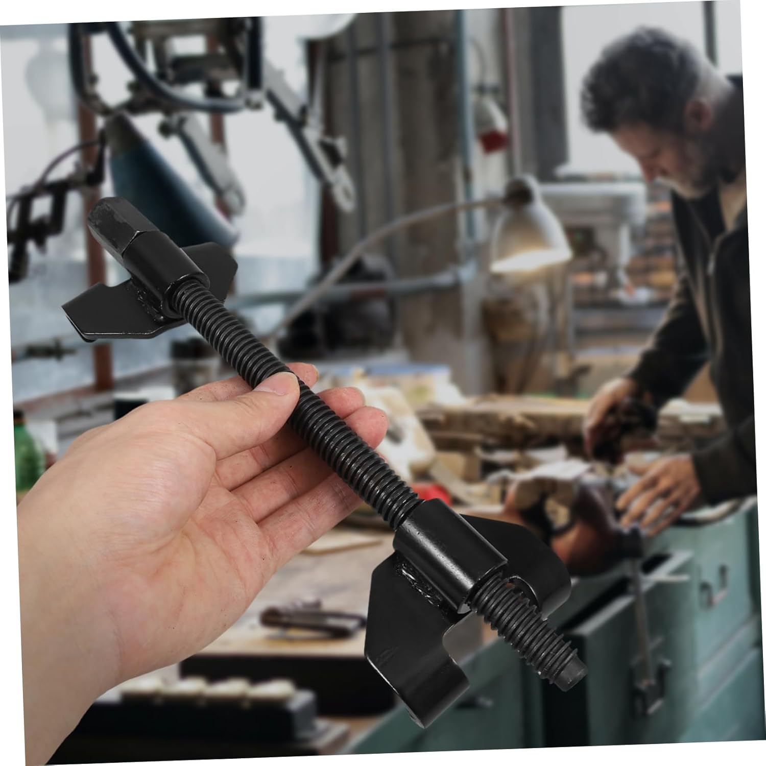 GARVALON Heavy Duty Strut Spring Compressor Tool Kit for Automotive Coil Spring Removal and Installation Compatible Suvs and Trucks image number 2