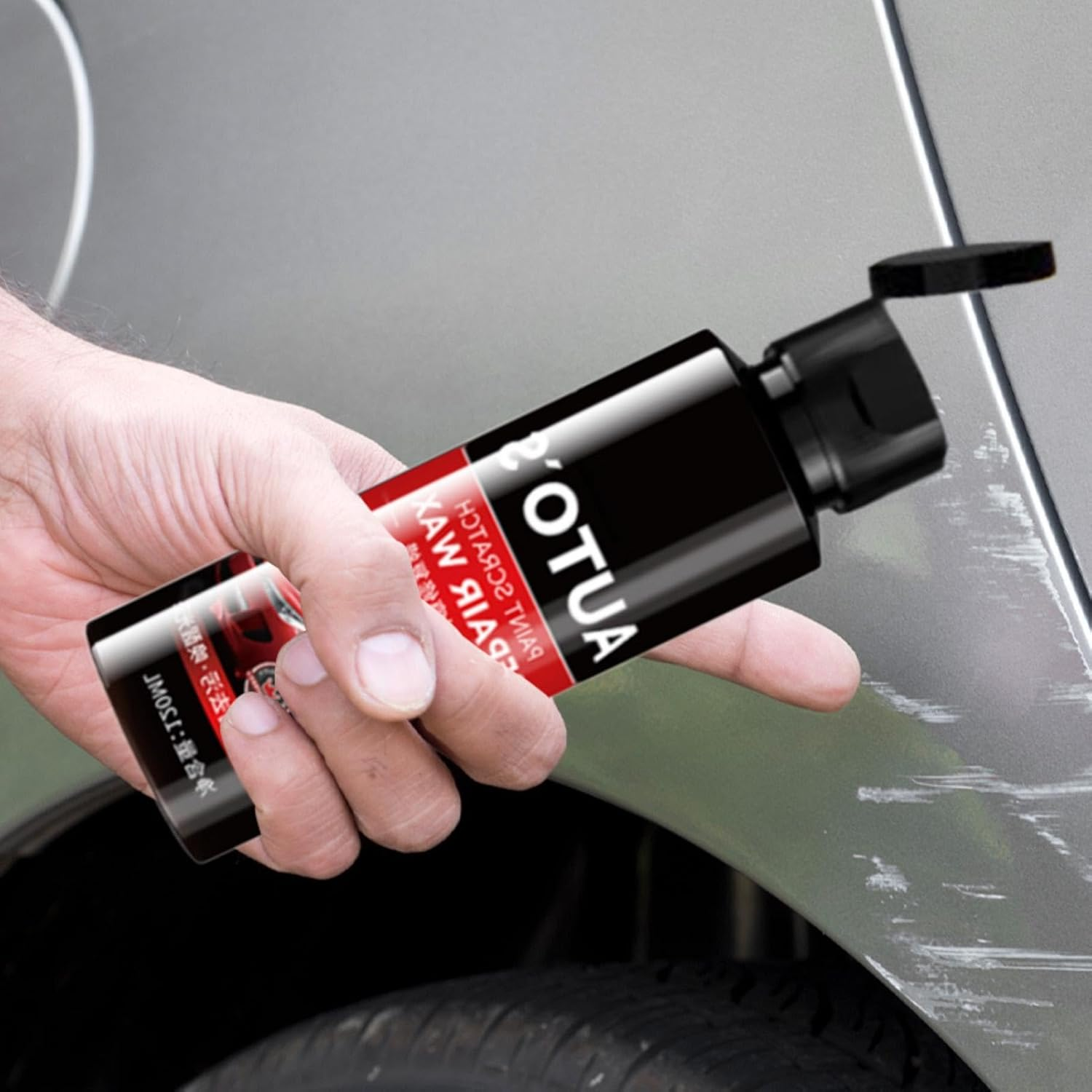 Car Paint Repair Wax - Effective Car Paint Restorer Polishing Compound - 120Ml Scratch Removers, Automotive Polish, Car Exterior Care, Quick Repair for Vehicles image number 3