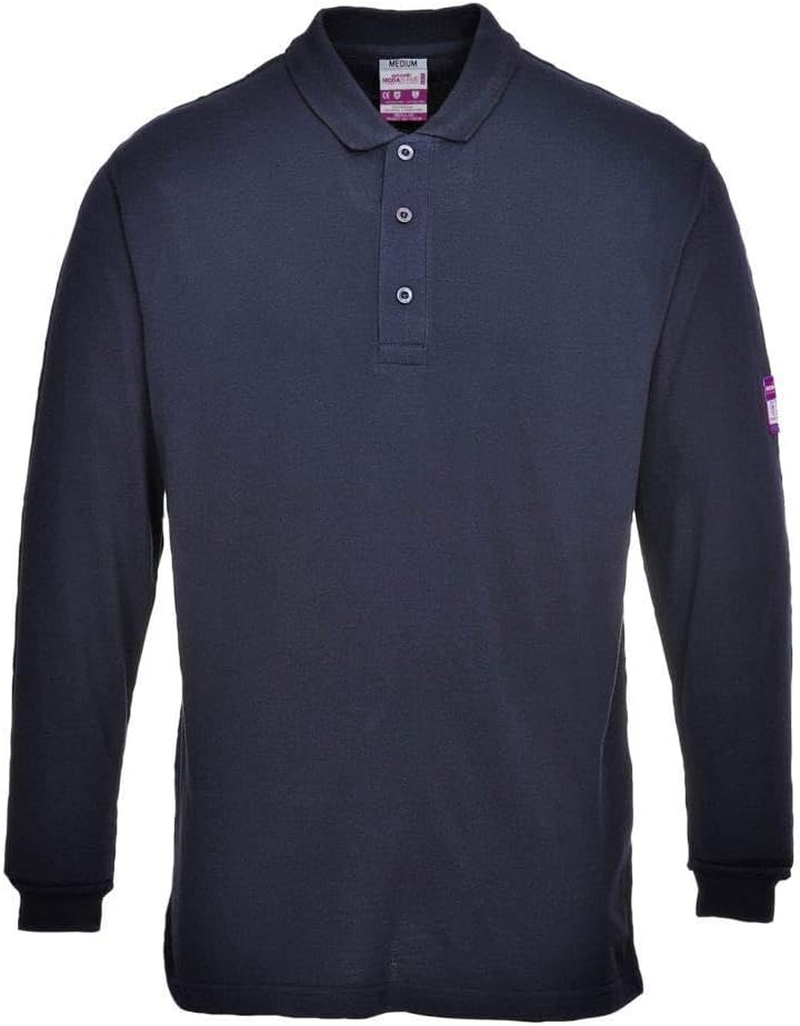 Portwest FR10 Shirt FR Antistatisch Polo image number 1