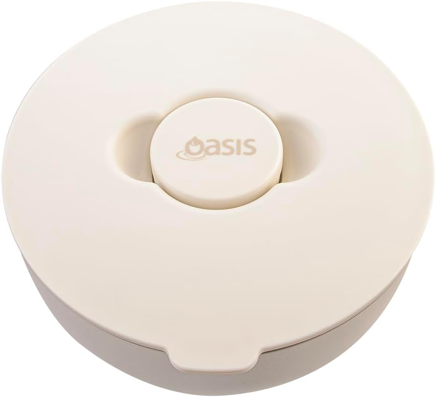 Oasis Stainless Steel Double Wall Insulated Fresh'N'Go Lunch Bowl 950Ml - Alabaster image number 2