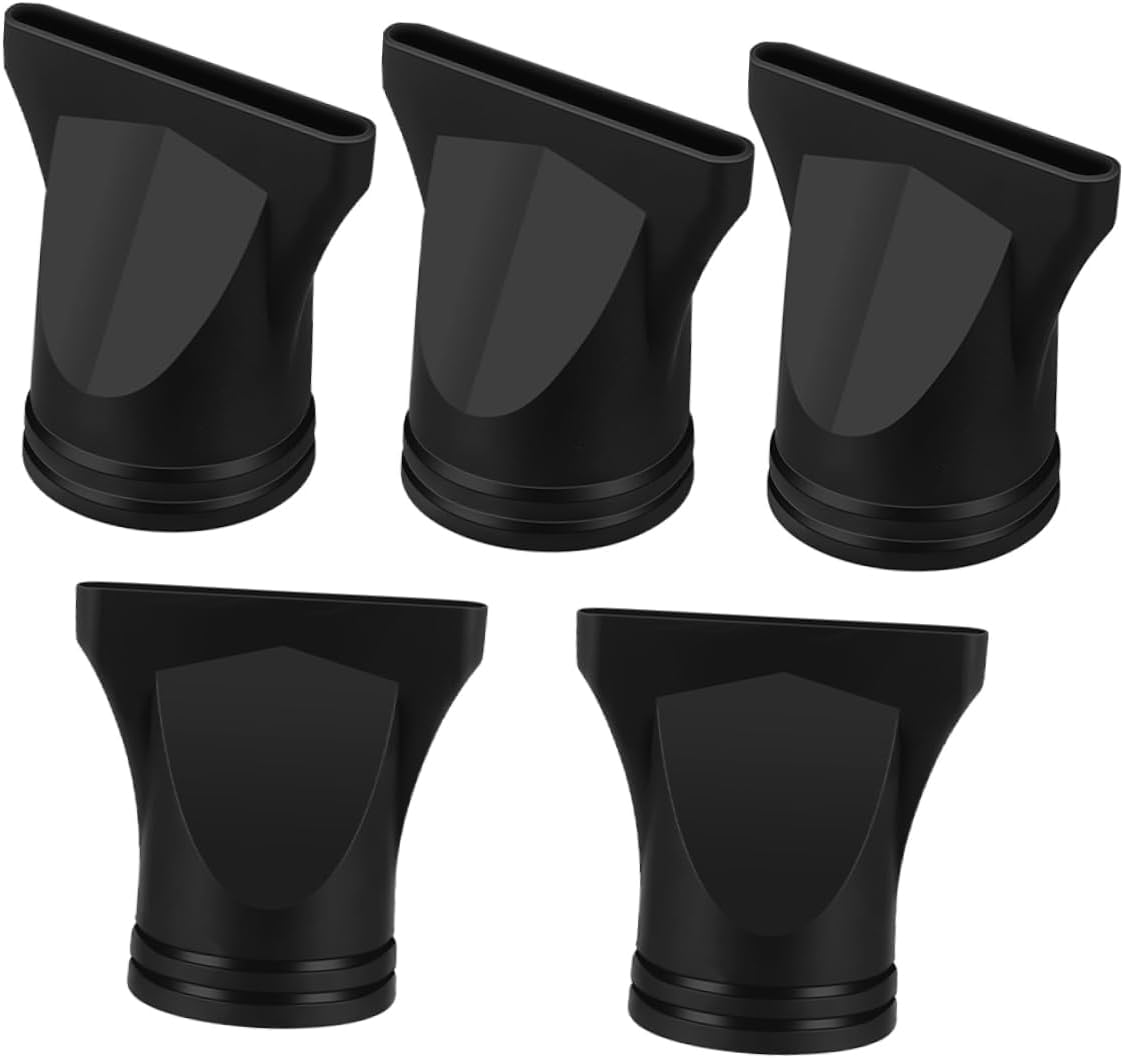 Minkissy 5Pcs Hair Dryer Accessories Diffuser Nozzle for Hair Dryer Plastic Diffuser Attachment image number 5