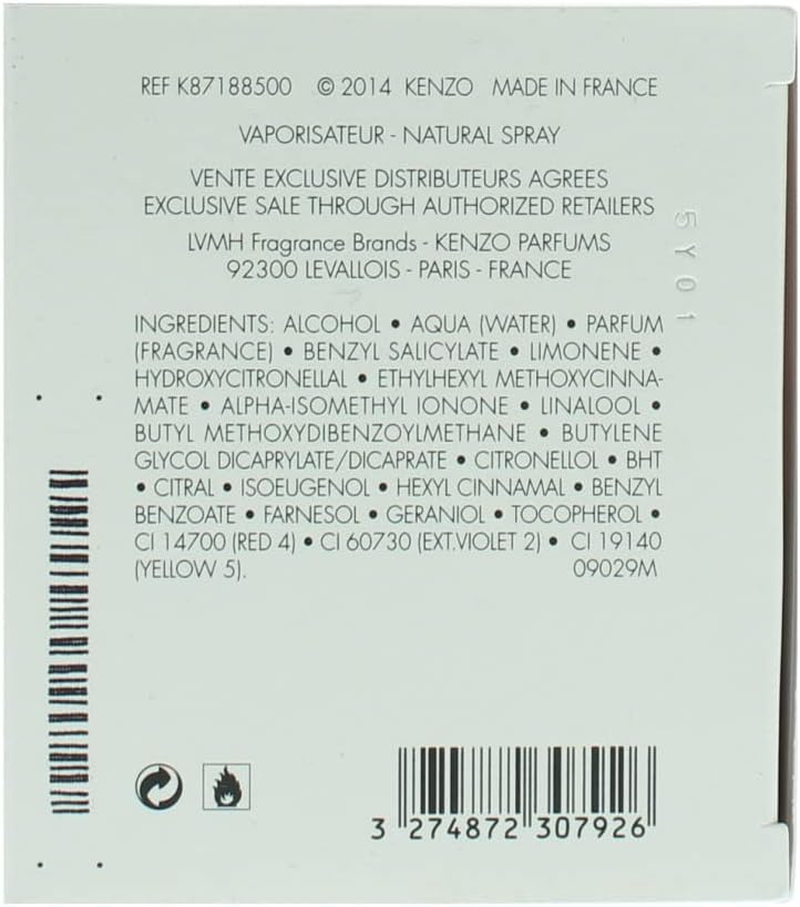 Kenzo Jeu D'Amour Eau De Toilette for Women EDT 100Ml