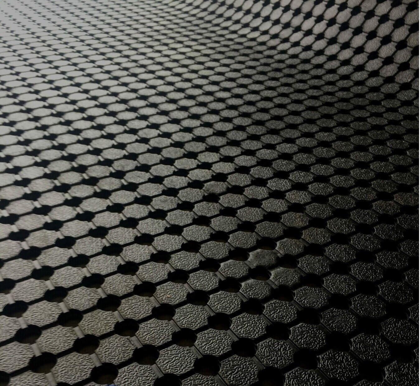 UTE Mats - Super Heavy Duty Vented Perforated Rubber - 10Mm Thick & 1830 Wide, 2.4M Long X 1.83M Wide