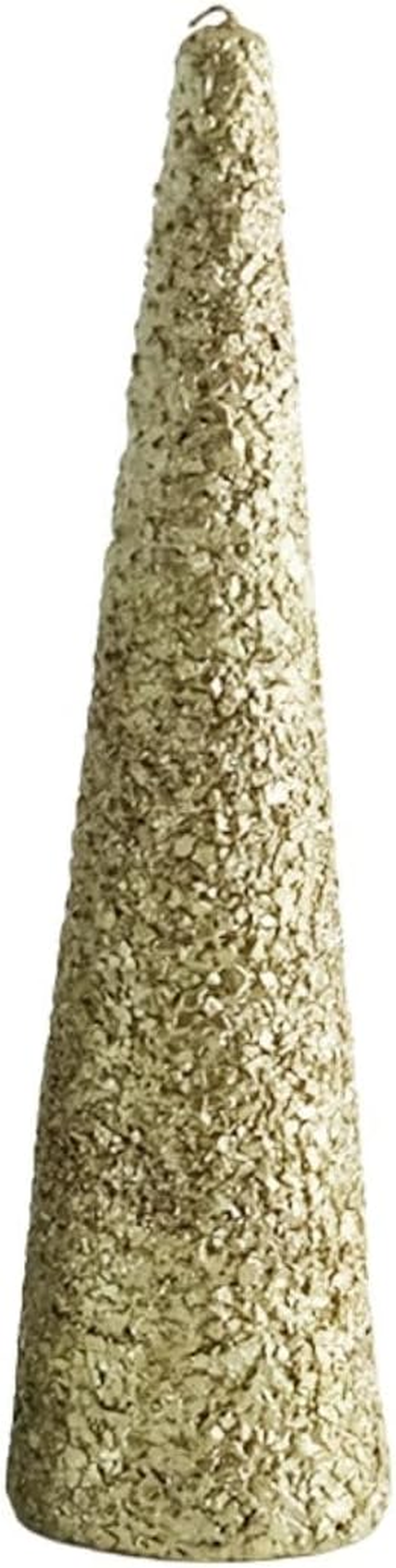 Shisei 107123 Flex Candle Cone Medium Interior Atmosphere Lighting Gold &Phi;2.4 X H7.9 Inches (6 X 20 Cm)