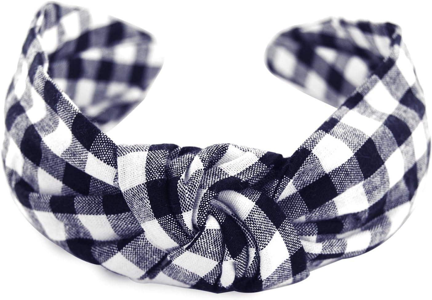 Axy Vintage Look Checked Headband &ndash; Beautiful Women'S Headband Hair Accessories HR34K (Black Blue)