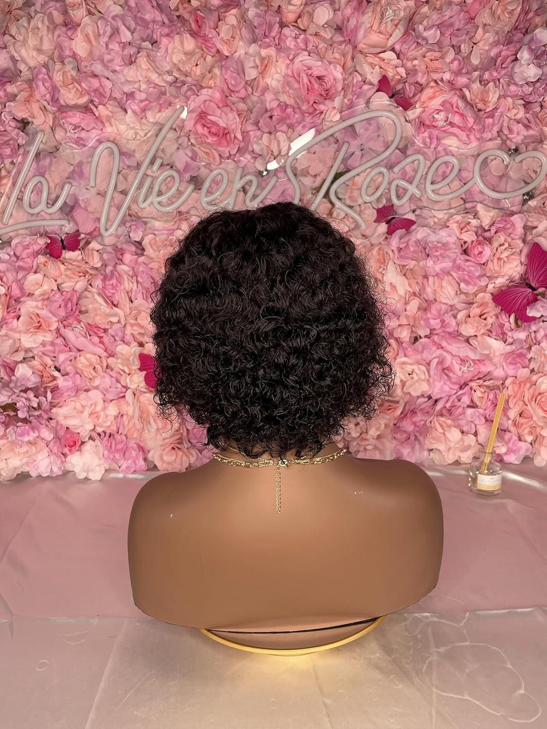 13X4 Human Hair Wig Black Body Wave Lace Front, Wig Lace Closure Wig Human Hair Wigs 4X4 Wig 8 Inch 180 Density image number 2