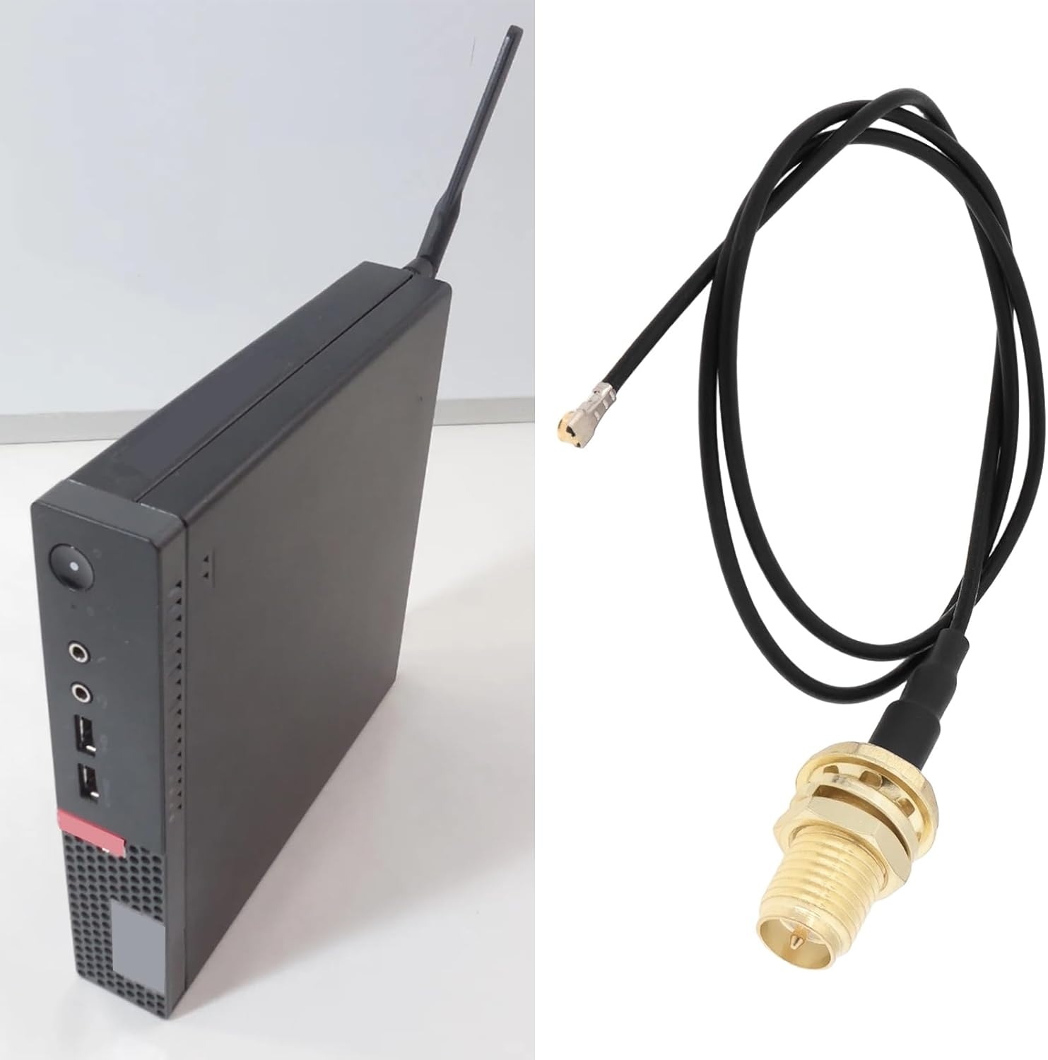 Emagtech Wifi Antenna Wireless Cable Kit Compatible with Lenovo Tiny M710Q M720Q M900 M910Q image number 2