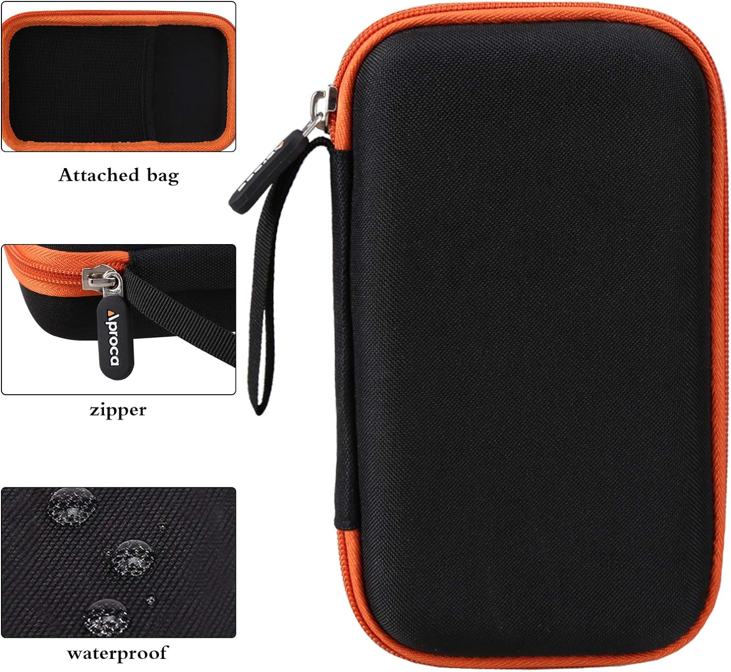 Aproca Hard Storage Travel Case, for Calculated Industries 4065 4080 Construction Master Pro Calculator (Case Only) image number 2