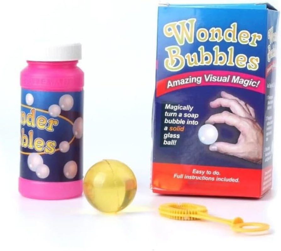 Milesmagic Magician&rsquo;S Wonder Bubbles Gimmick | Visually Turn Soap Bubble into Solid Glass Ball Illusion | for Real Close up Street or Stage Magic Trick image number 5