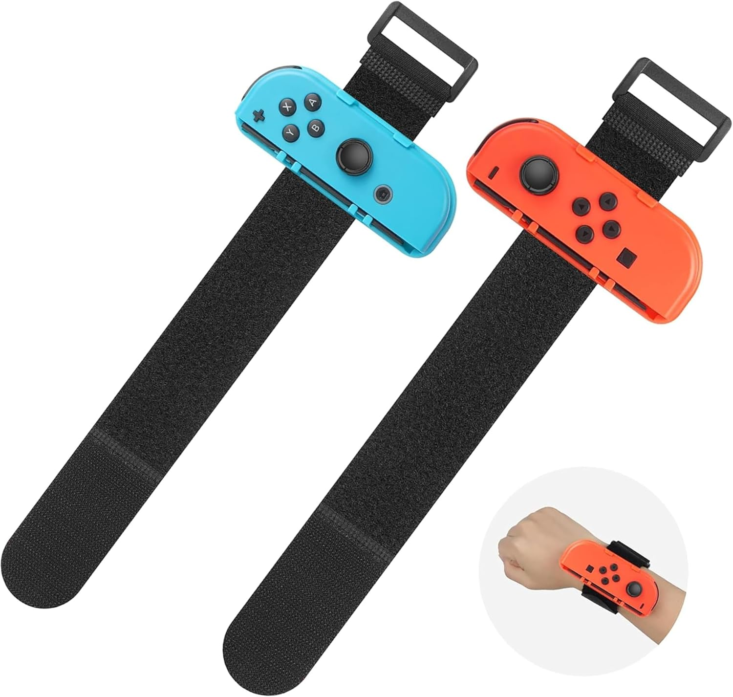 RTTACRTT Wristband for Just Dance 2023/2022/2021 Switch and Zumba Burn It up Game Accessories, Wrist Strap Compatible with Switch Joy Con Controller, Adjustable Size Suitable for Adults and Children
