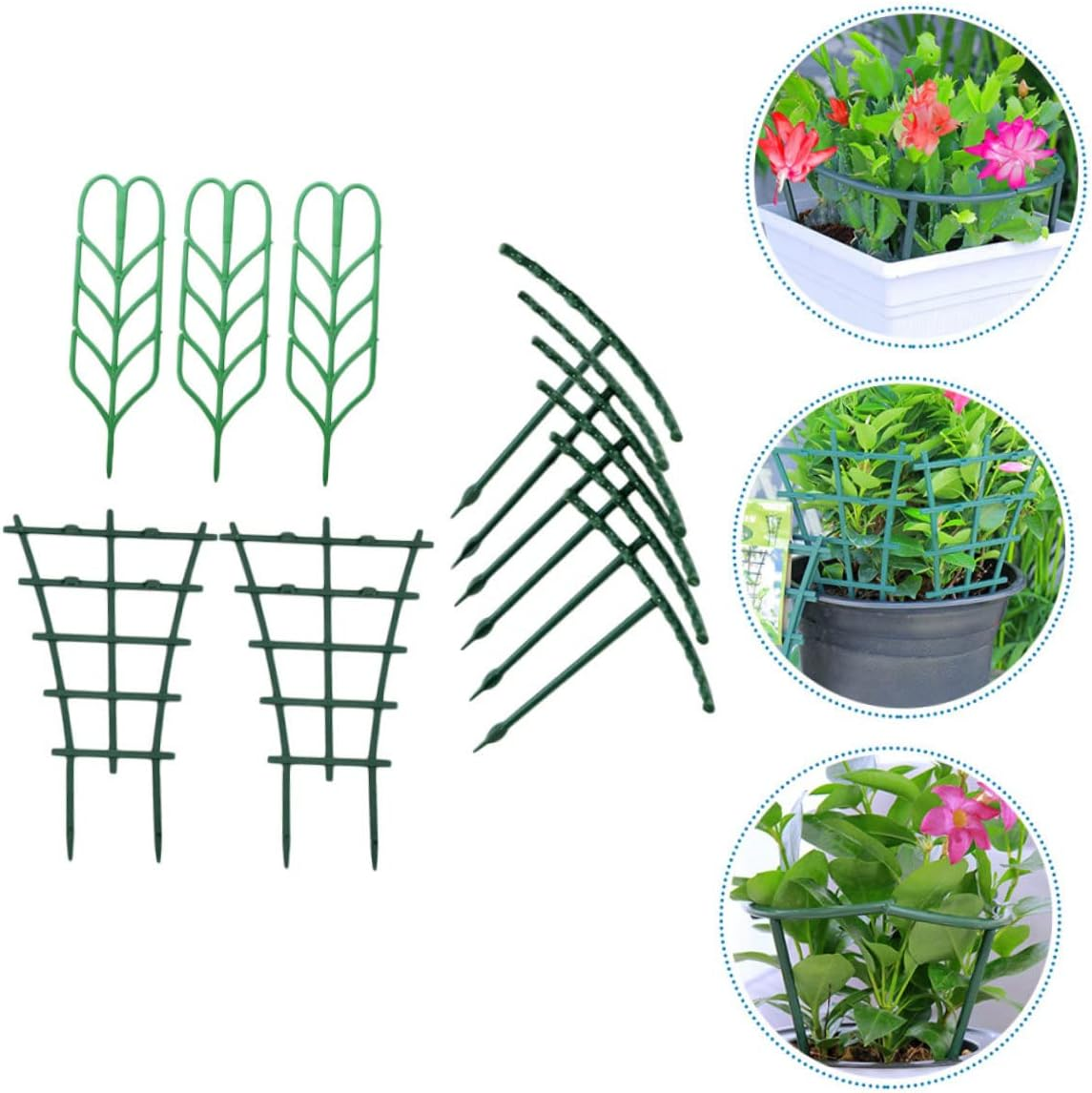 SUPVOX 11Pcs Plant Grow Bracket Practical Plant Trellis for Balcony Indoor Easy Assembly Support Rack image number 4