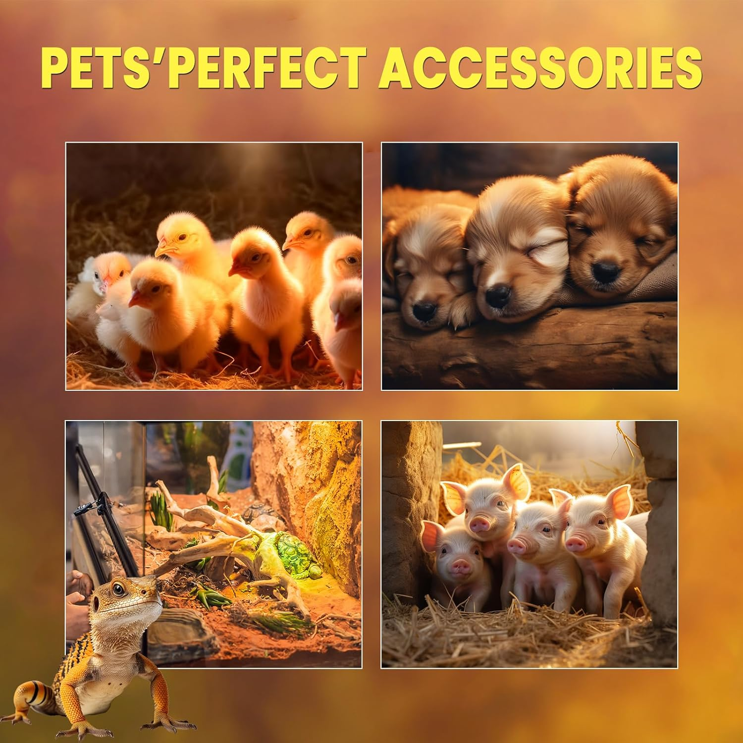 250W Heat Lamp - E27 Bulb for Poultry, Food, Catering, Brooding & Chicks image number 5