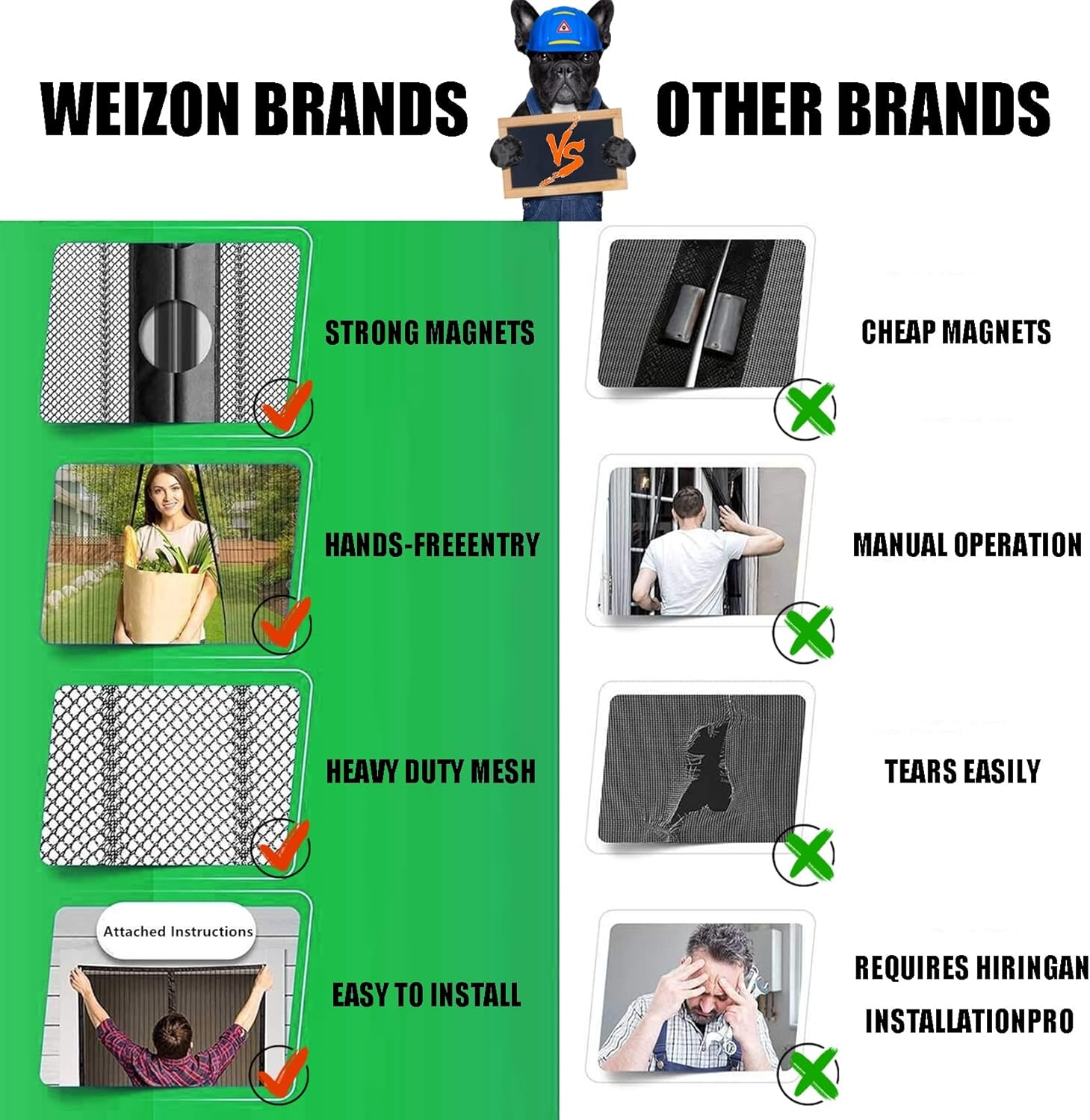 Magnetic Fly Screen Door, Insect Protection, 130 X 240 Cm, Balcony, Fly Curtain, Magnetic Curtain for Cellar and Patio, No Drilling, Black image number 3