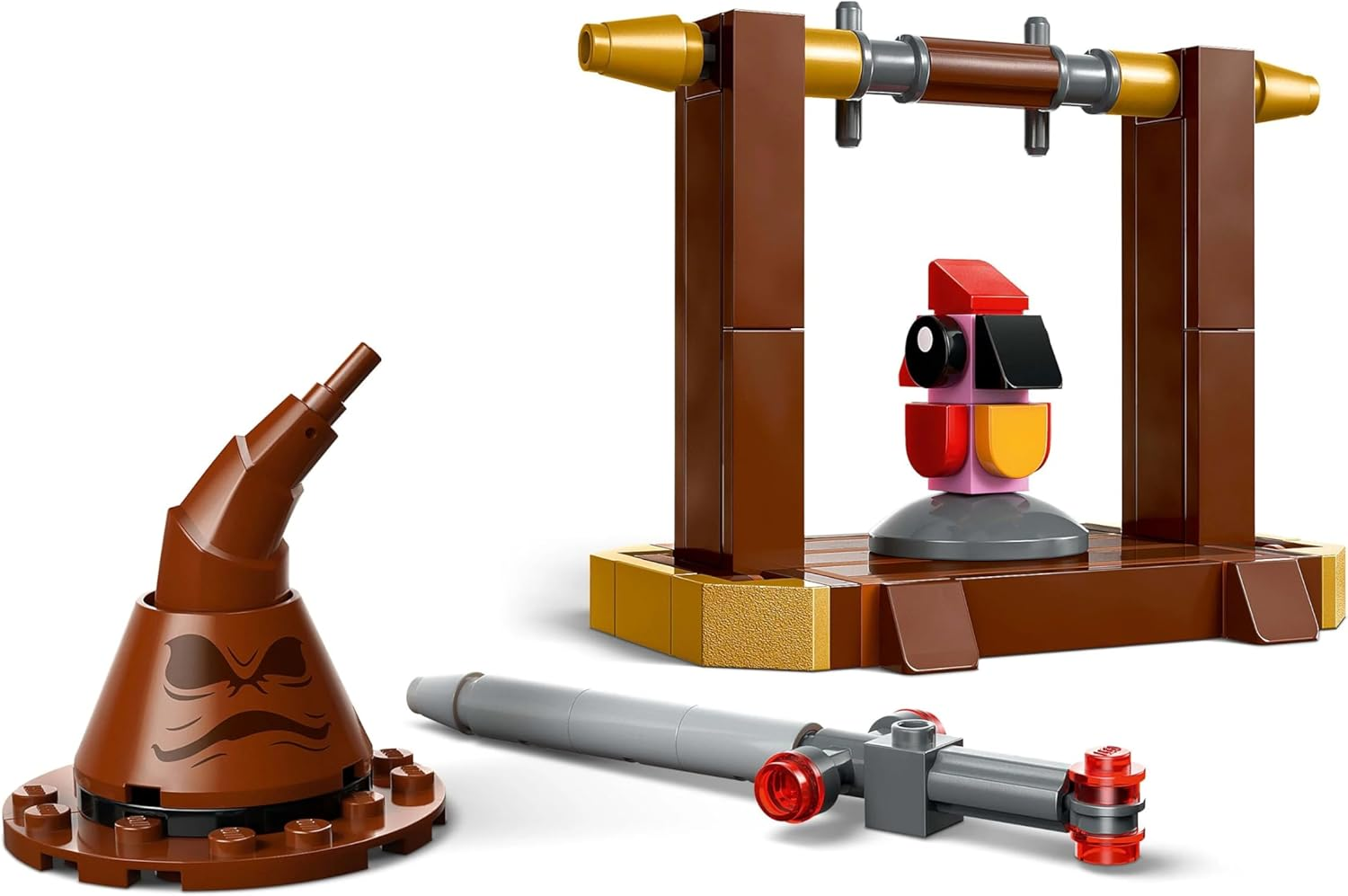 LEGO&reg; Harry Potter&trade; Fawkes&trade;: Dumbledore&rsquo;S Phoenix Toy 76448 Mythical Creature Figure, Wizard Toys for Girls, Boys and Fans Aged 8 Plus, Treat for Kids, Includes a Sorting Hat&trade; image number 1