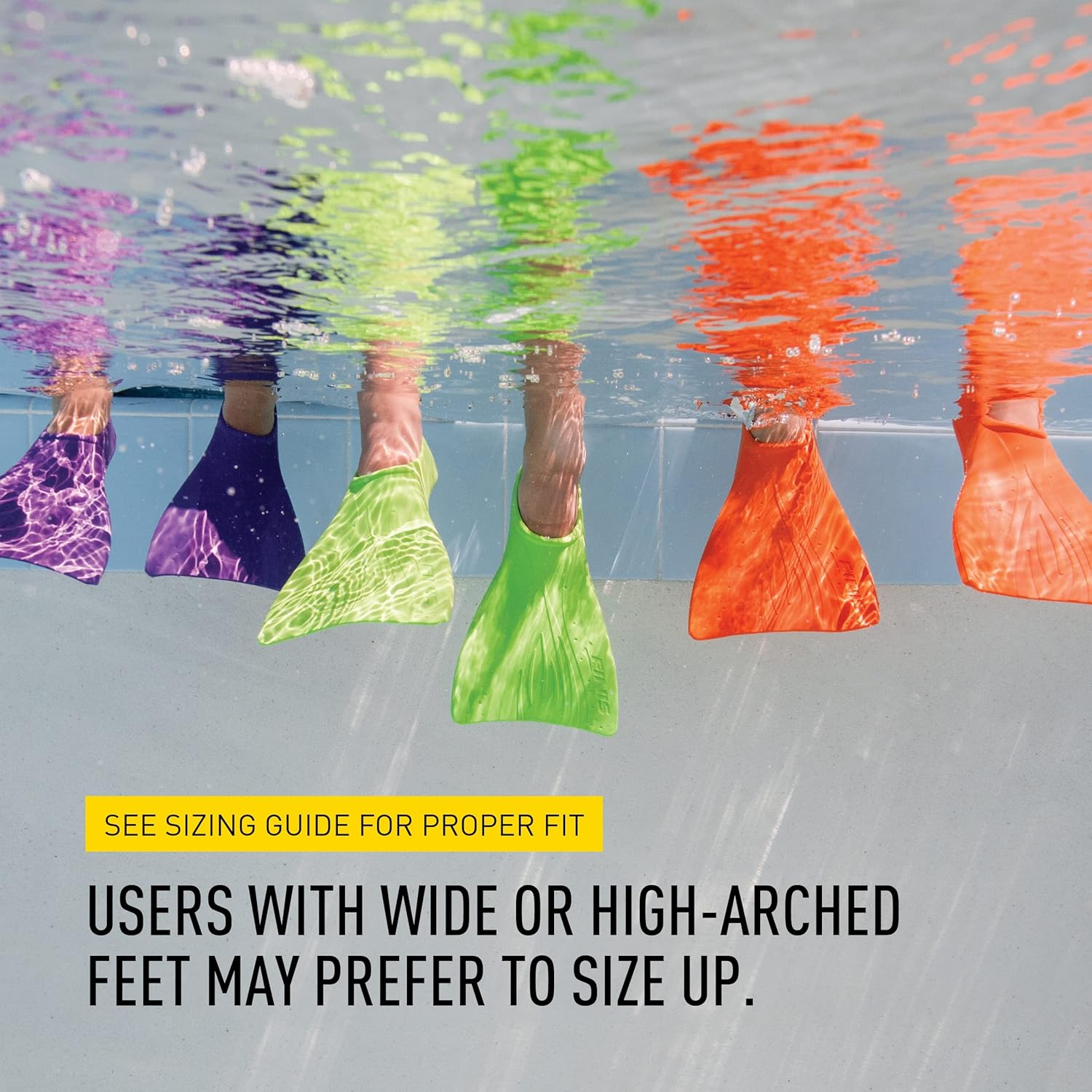 FINIS Booster Swim Fins for Kids - Floating Rubber Fins - Teaches Kick Technique - Open-Toe Design - Comfortable Fit image number 1