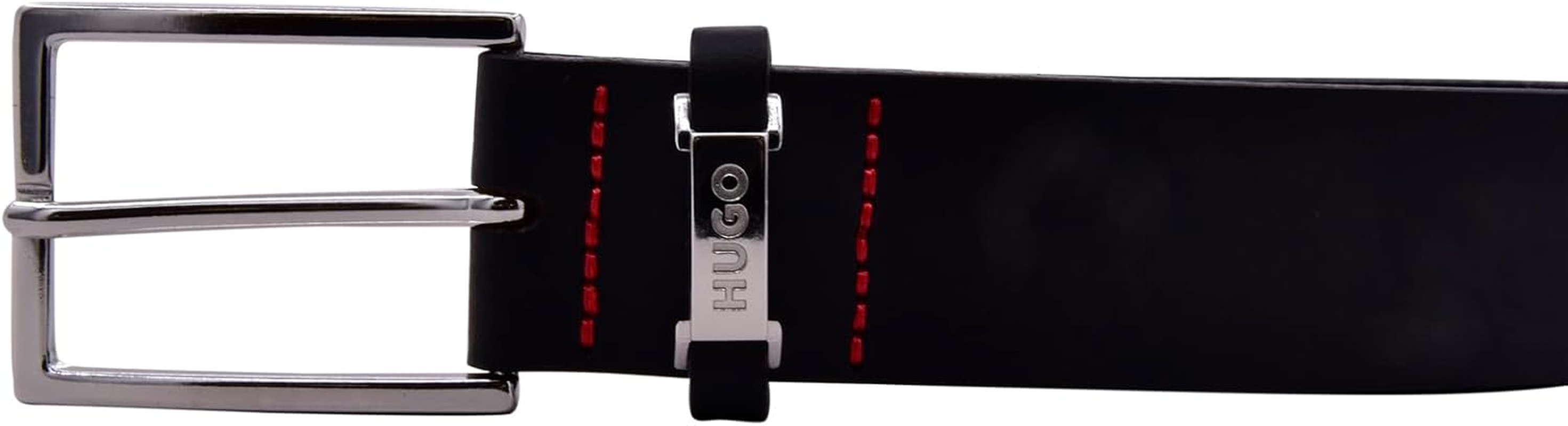 HUGO Men'S Gabriel Smooth Leather Dress Belt image number 3