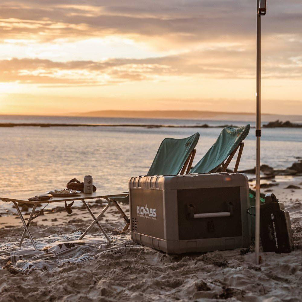 Portable Fridge/Freezer with Wifi Control, 240V/12-24V Power, 5 Year Compressor, Dual Entry, Digital Display, Black image number 2