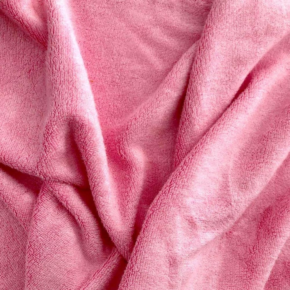 Baby Hooded Towel - Super Absorbent and Luxuriously Soft Baby Towel and Mitt Made from Bamboo and Cotton - Baby Towel Newborn - Generous Size 110 X 65 Cm - Rosa Pink Bunny image number 4